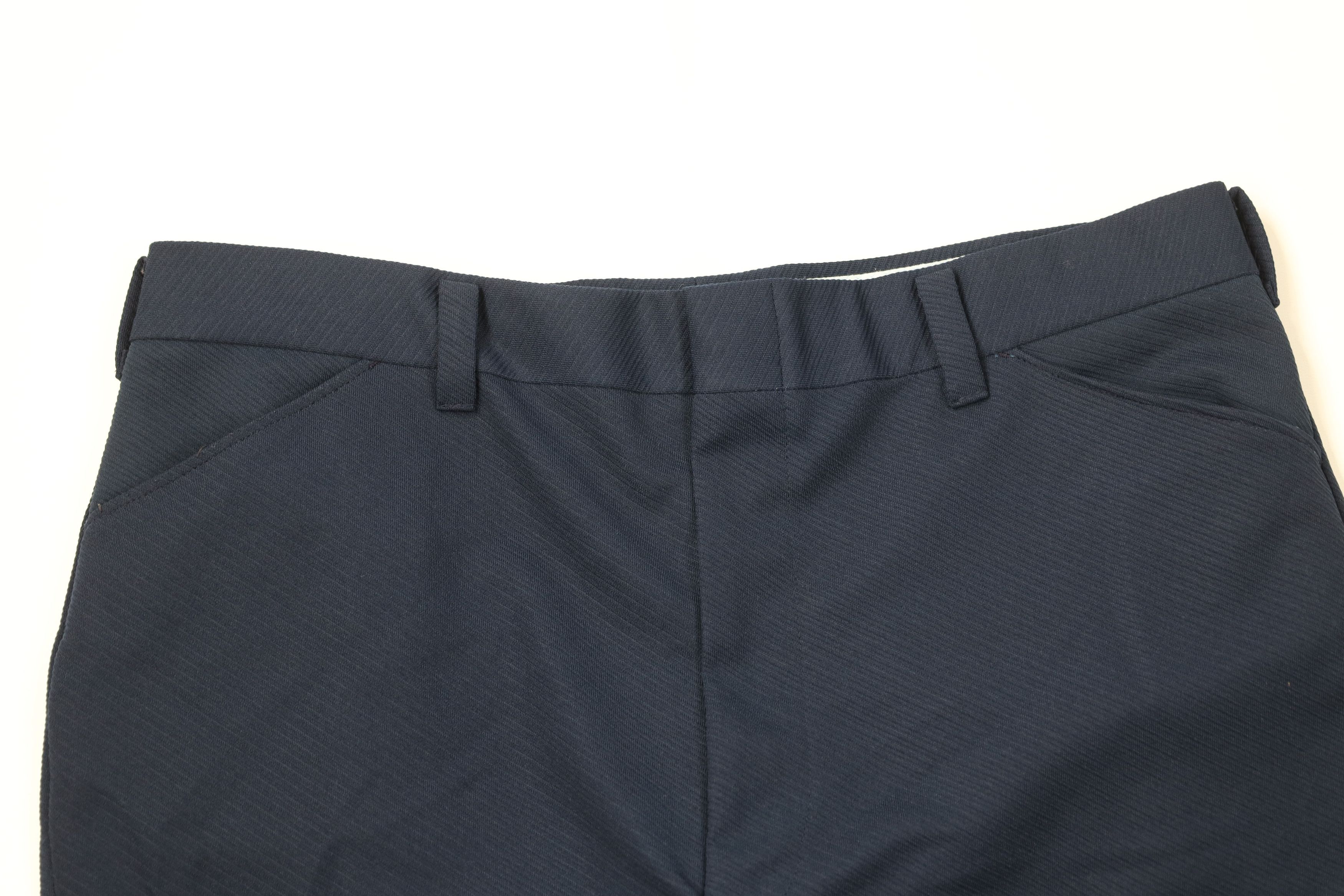 Vintage Vintage 70s Streetwear Knit Above Knee Chino Shorts USA Size US 38 / EU 54 - 2 Thumbnail