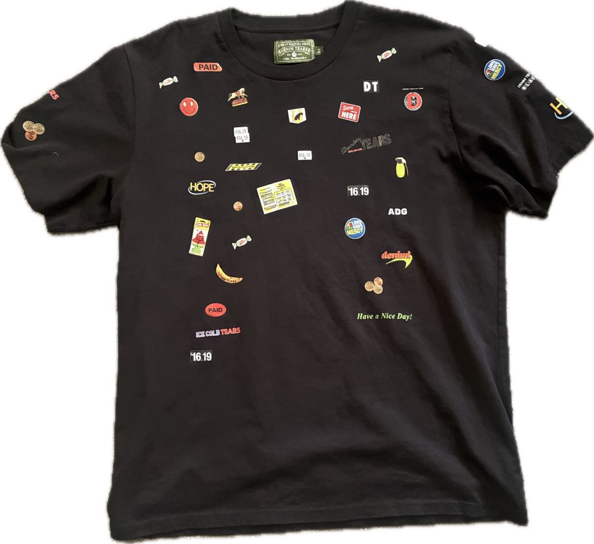 DENIM TEARS Denim Tears Tee Size US XL / EU 56 / 4 - 1 Thumbnail