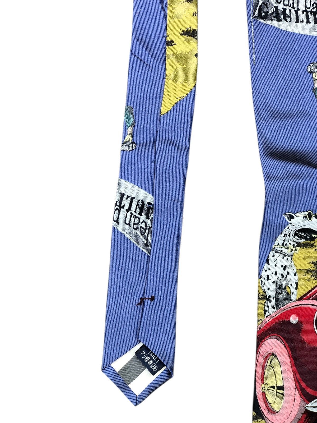 Jean Paul Gaultier Jean Paul Gaultier Iconic Silk Tie Size ONE SIZE - 6 Thumbnail