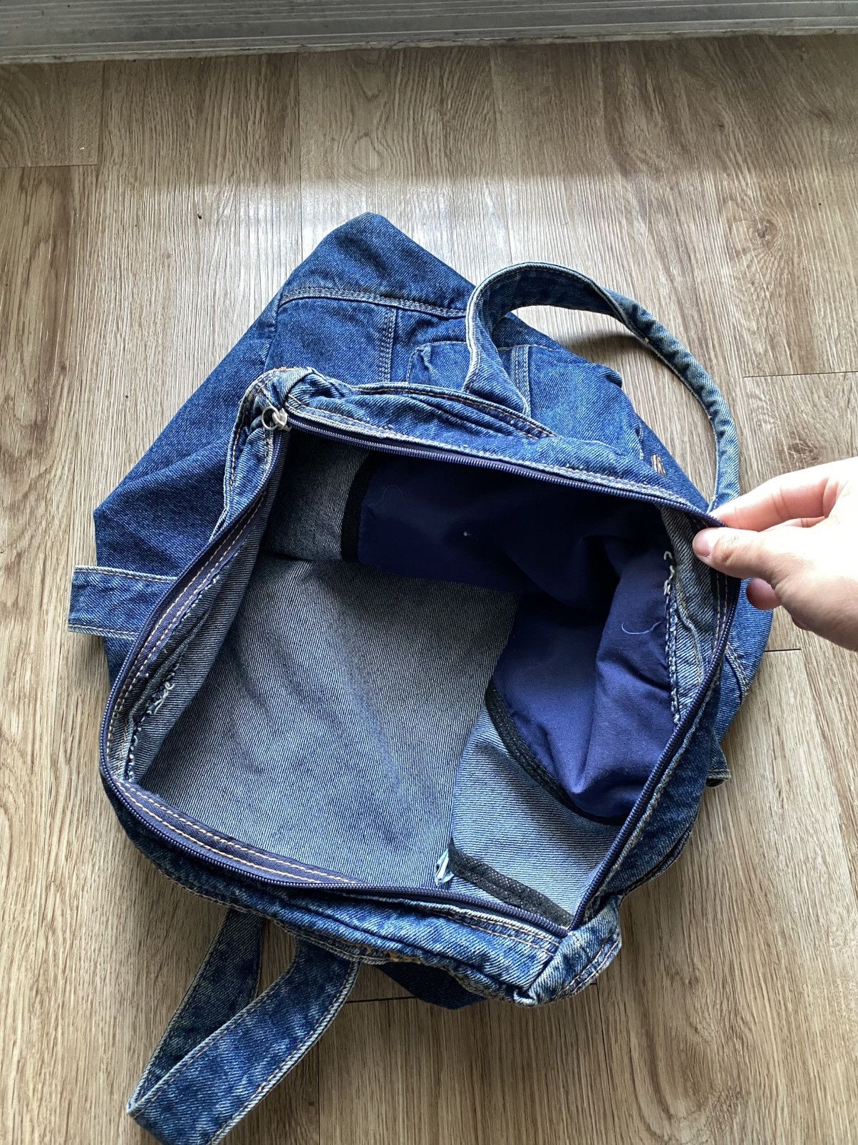 Vintage Y2K Cargo Zip Tote Bag Size ONE SIZE - 4 Thumbnail