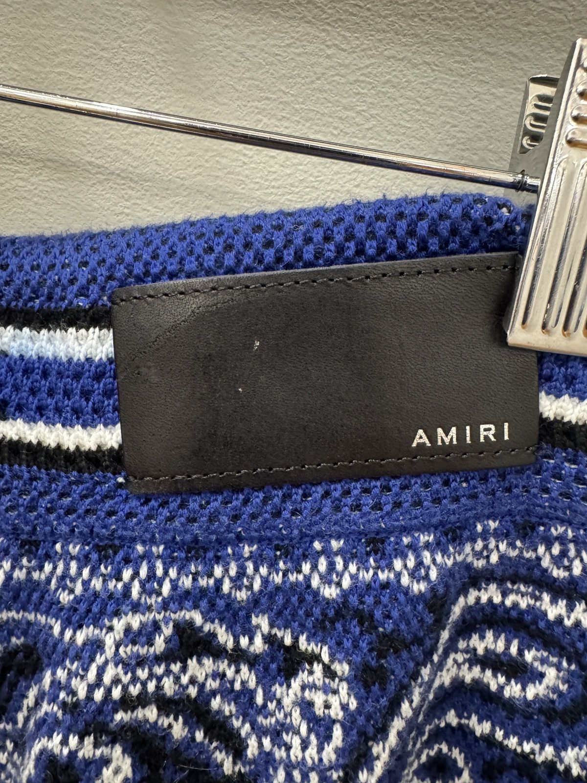 Amiri Amiri Blue Banda Yarn Sweatsuit Set Size US L / EU 52-54 / 3 - 7 Thumbnail