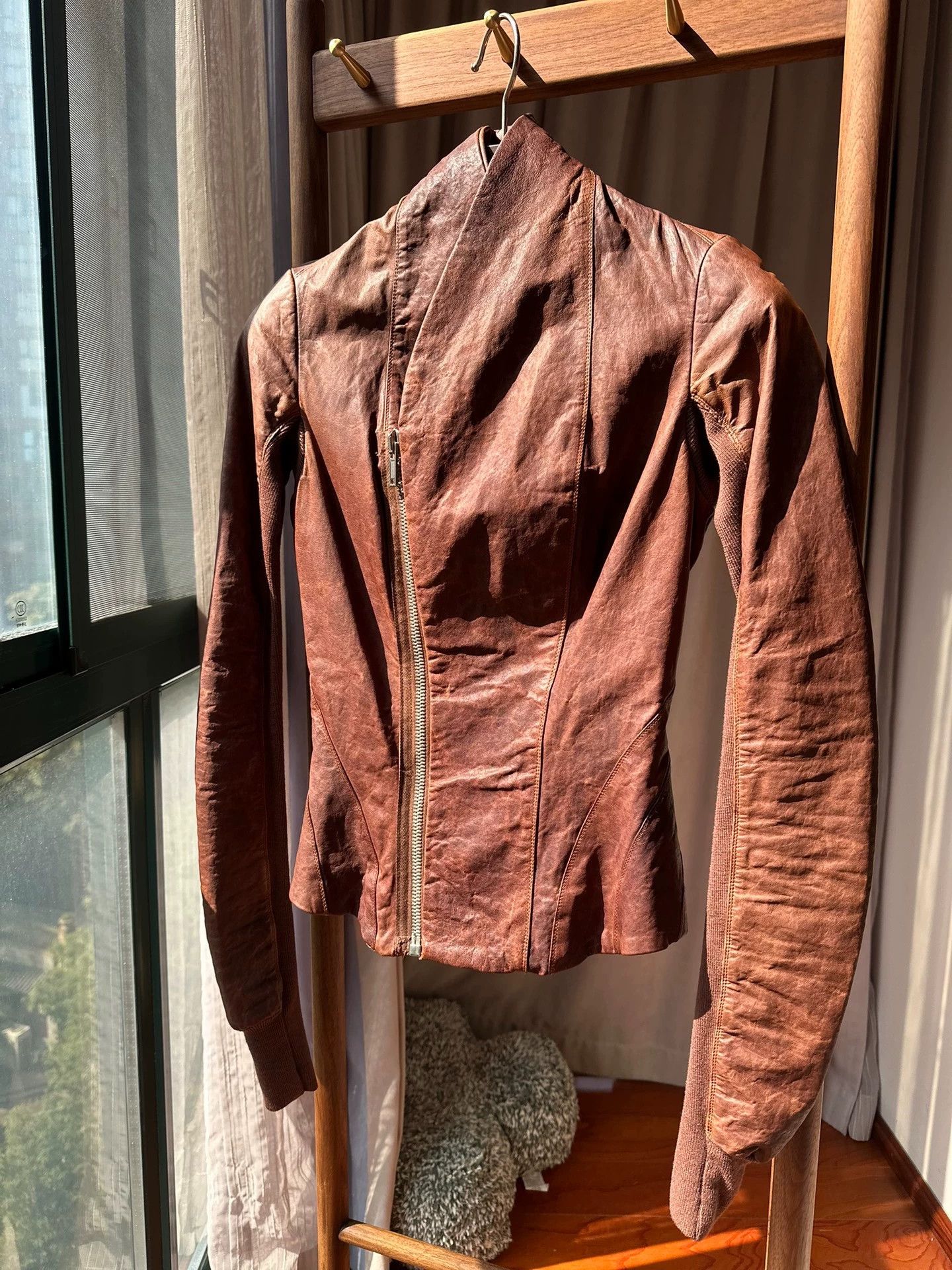 Rick Owens Rick Owens leather jacket, size 38 Size US XS / EU 42 / 0 - 3 Thumbnail
