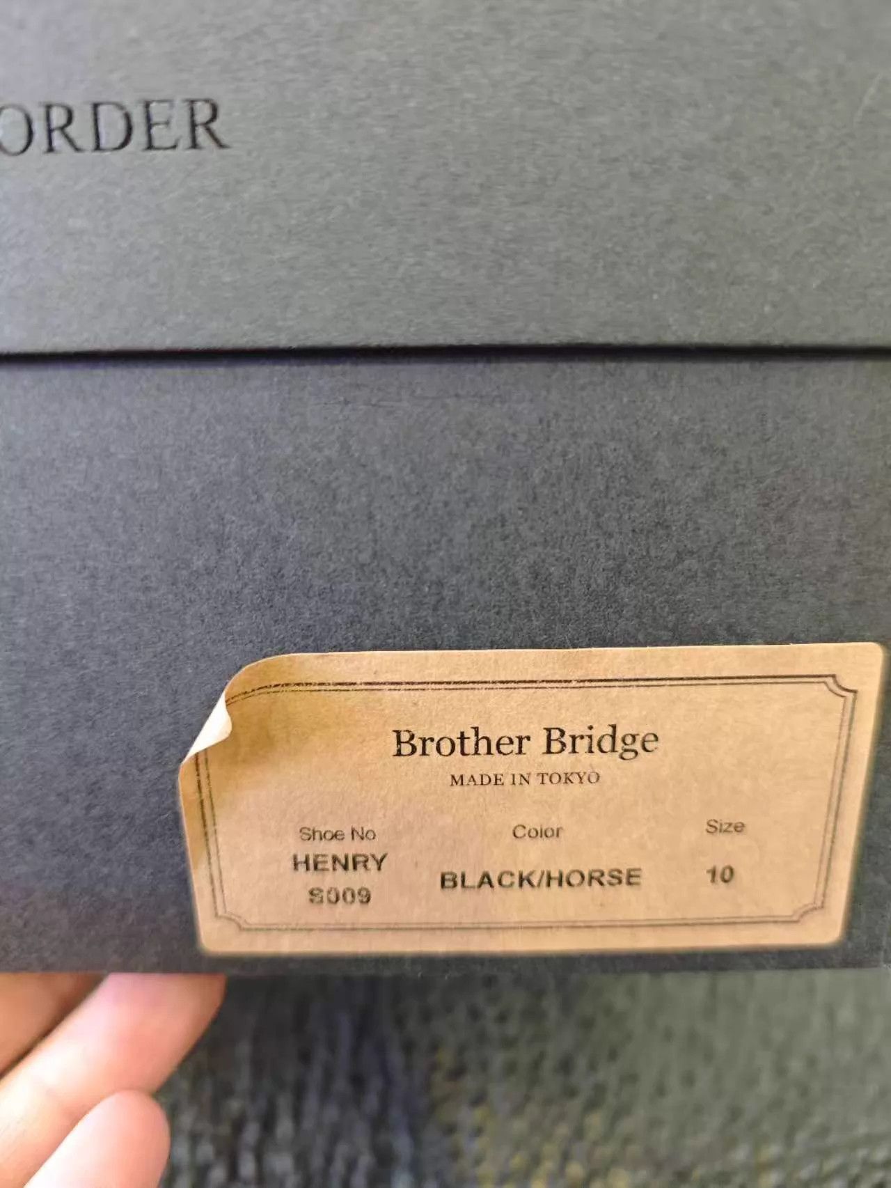 Brother Bridge Brother Bridge Japan Horsehide ST Boxing Cat Sole Size US 10 / EU 43 - 8 Thumbnail