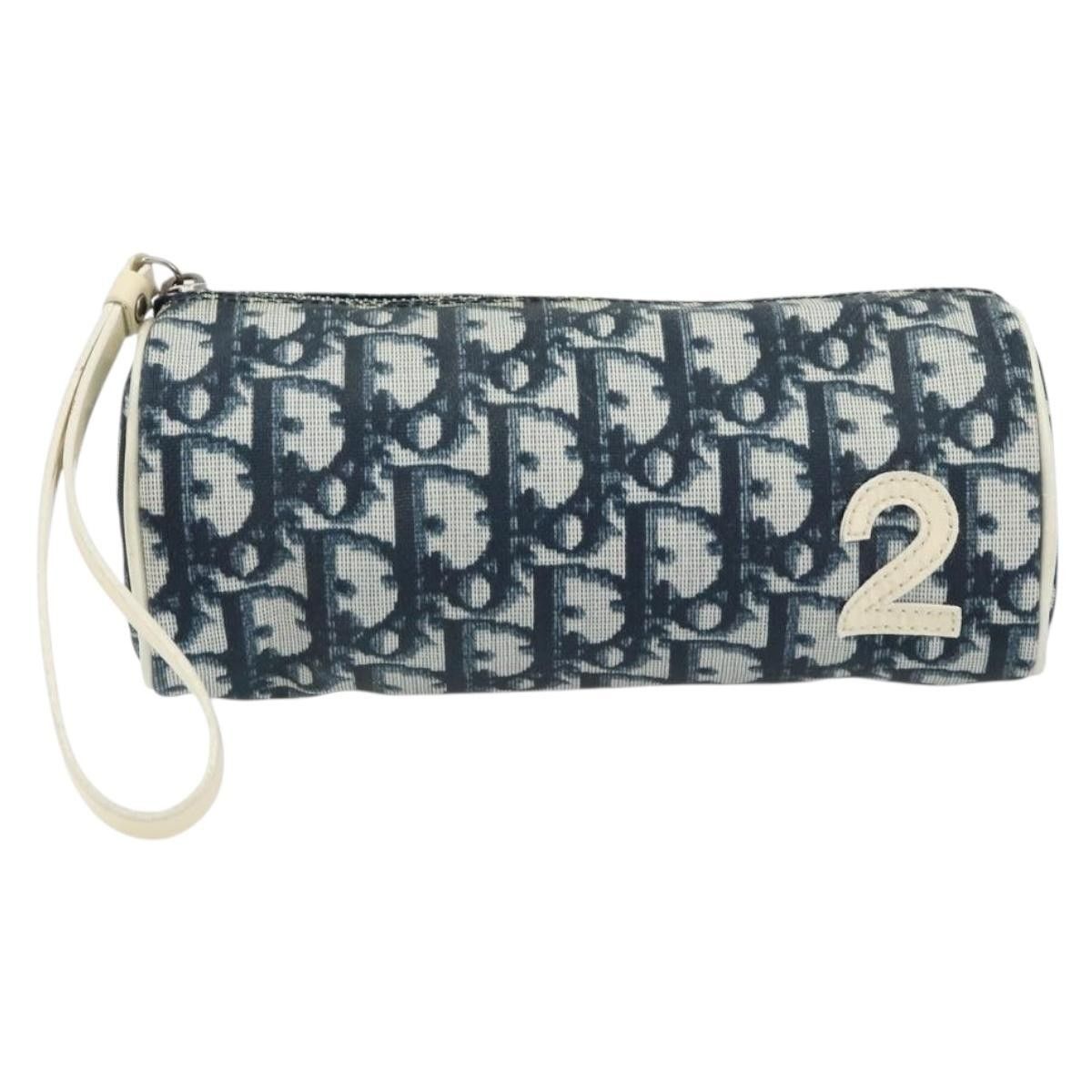 Dior Christian Dior Vintage Trotter Pouch Canvas Size ONE SIZE - 1 Thumbnail