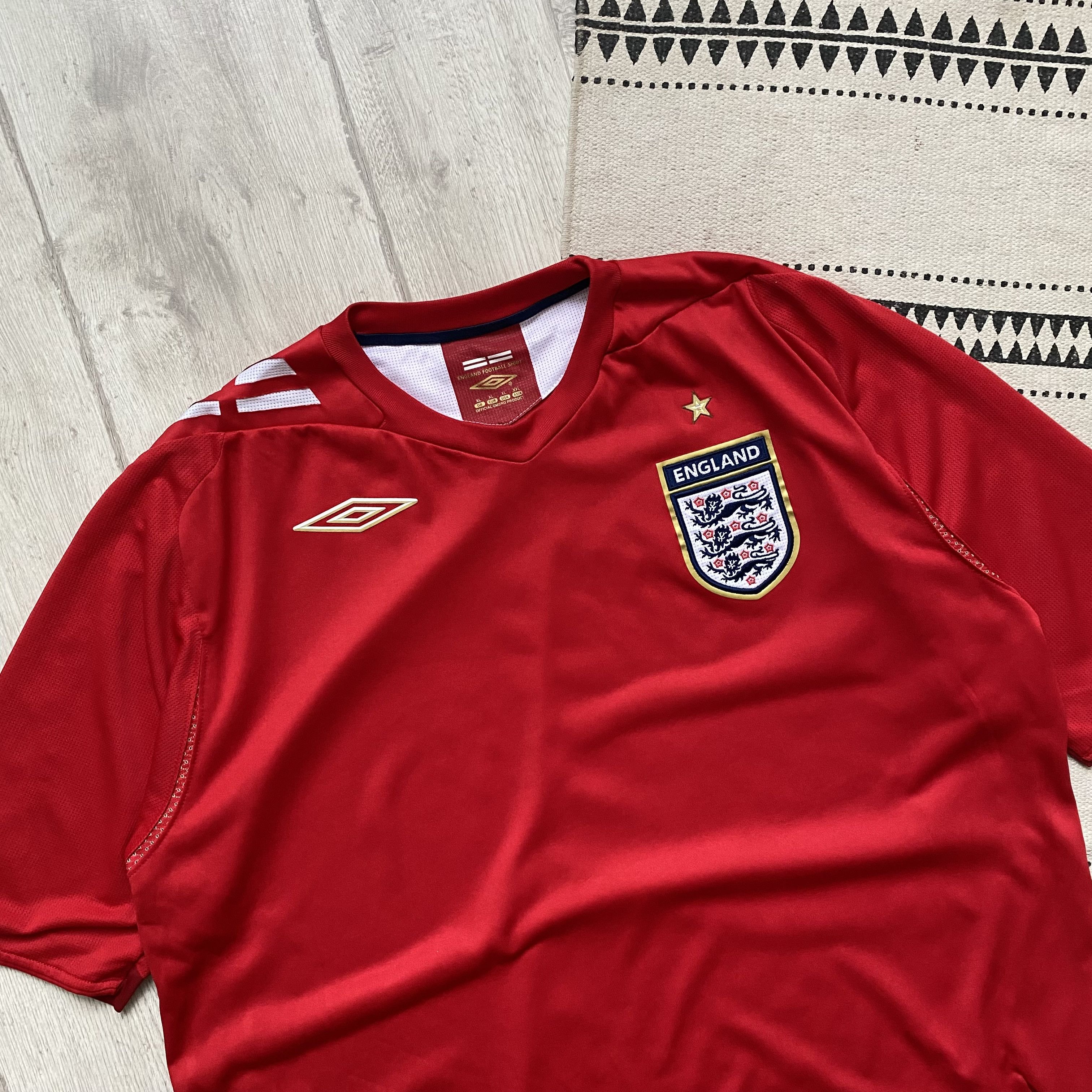 Umbro ⚽️ Vintage England Soccer jersey Umbro Blockore Size US XL / EU 56 / 4 - 2 Thumbnail