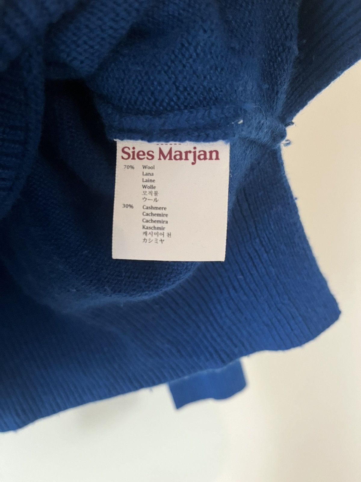 Sies Marjan Sies Marjan Jett Cashmere Sweater Size XL Size US XL / EU 56 / 4 - 4 Thumbnail