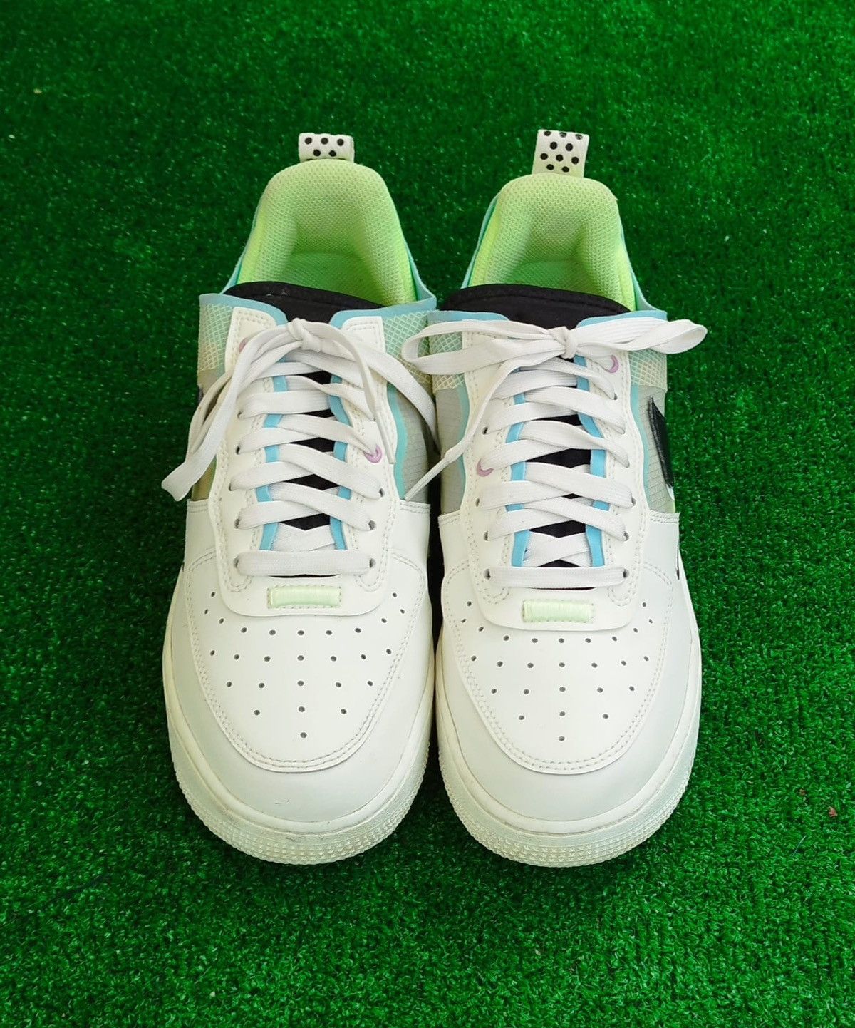Nike Nike Air Force 1 React Sail Barely Volt Size US 7 / EU 40 - 2 Thumbnail