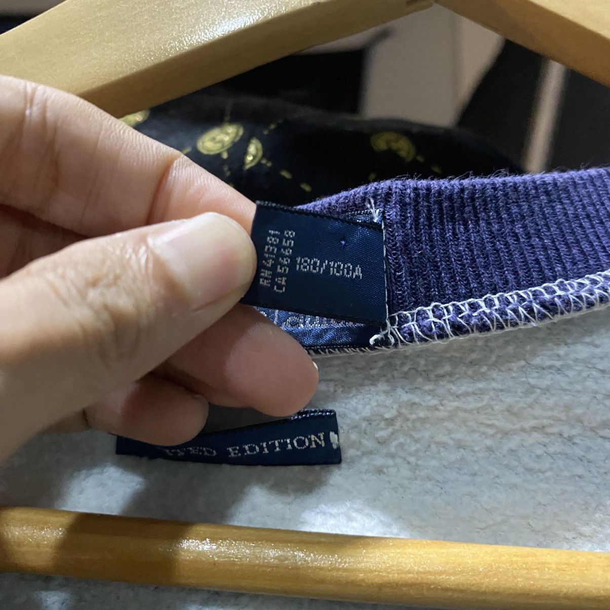 Polo Ralph Lauren VINTAGE‼️Polo Ralph Lauren 1992 Indigo Stadium P-Wing Size US L / EU 52-54 / 3 - 13 Thumbnail