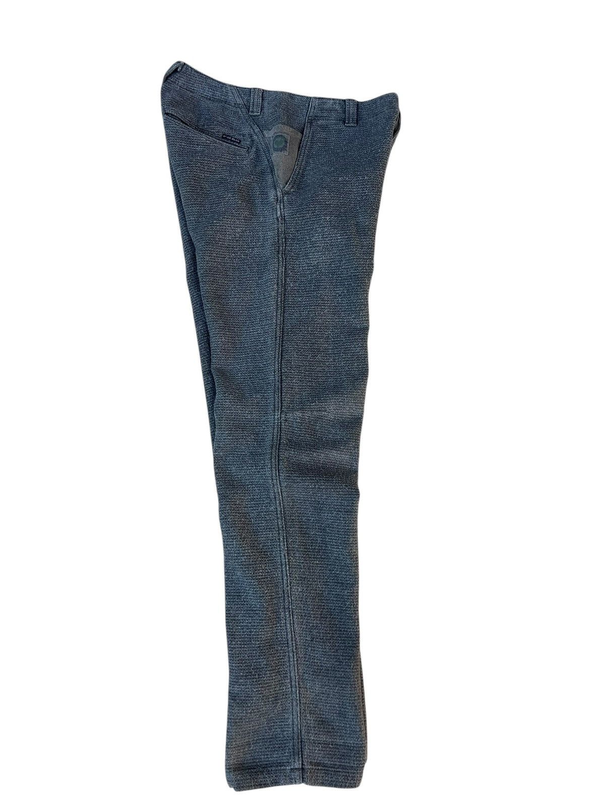 Blue Blue Japan Blue Blue Japan Mother Nature Recycle Fiber Stripes Pant Size US 31 - 20 Thumbnail