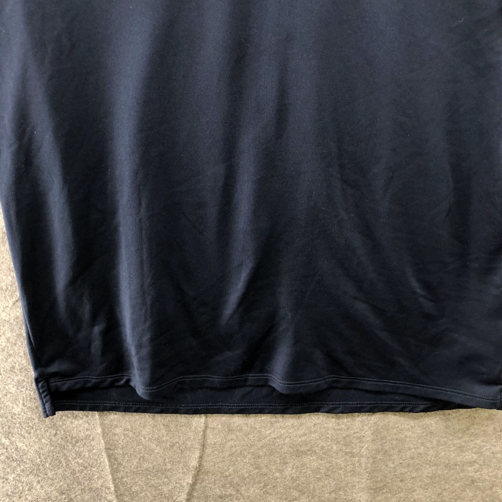Nike Nike Polo Shirt Mens L Navy Blue Golf Active Swoosh Logo Fit Dry Short Sleeve Collared Lightweight Moisture Wicking Polyester Size US L / EU 52-54 / 3 - 4 Thumbnail