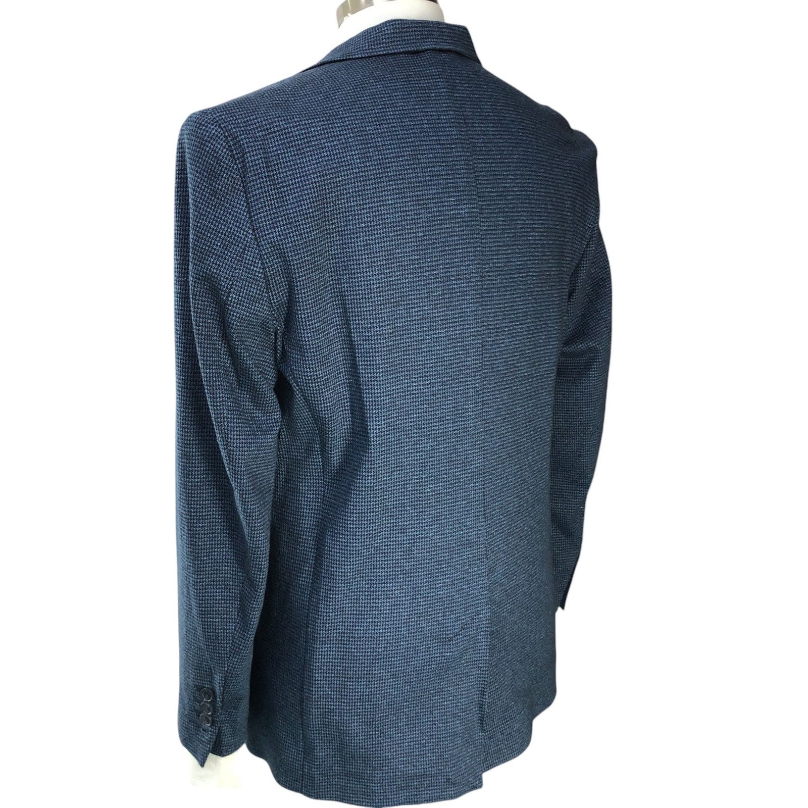 Hart Schaffner Marx Hart Schaffner Marx Sz L Sport Coat Unstructured Houndstooth Size 44R - 8 Thumbnail