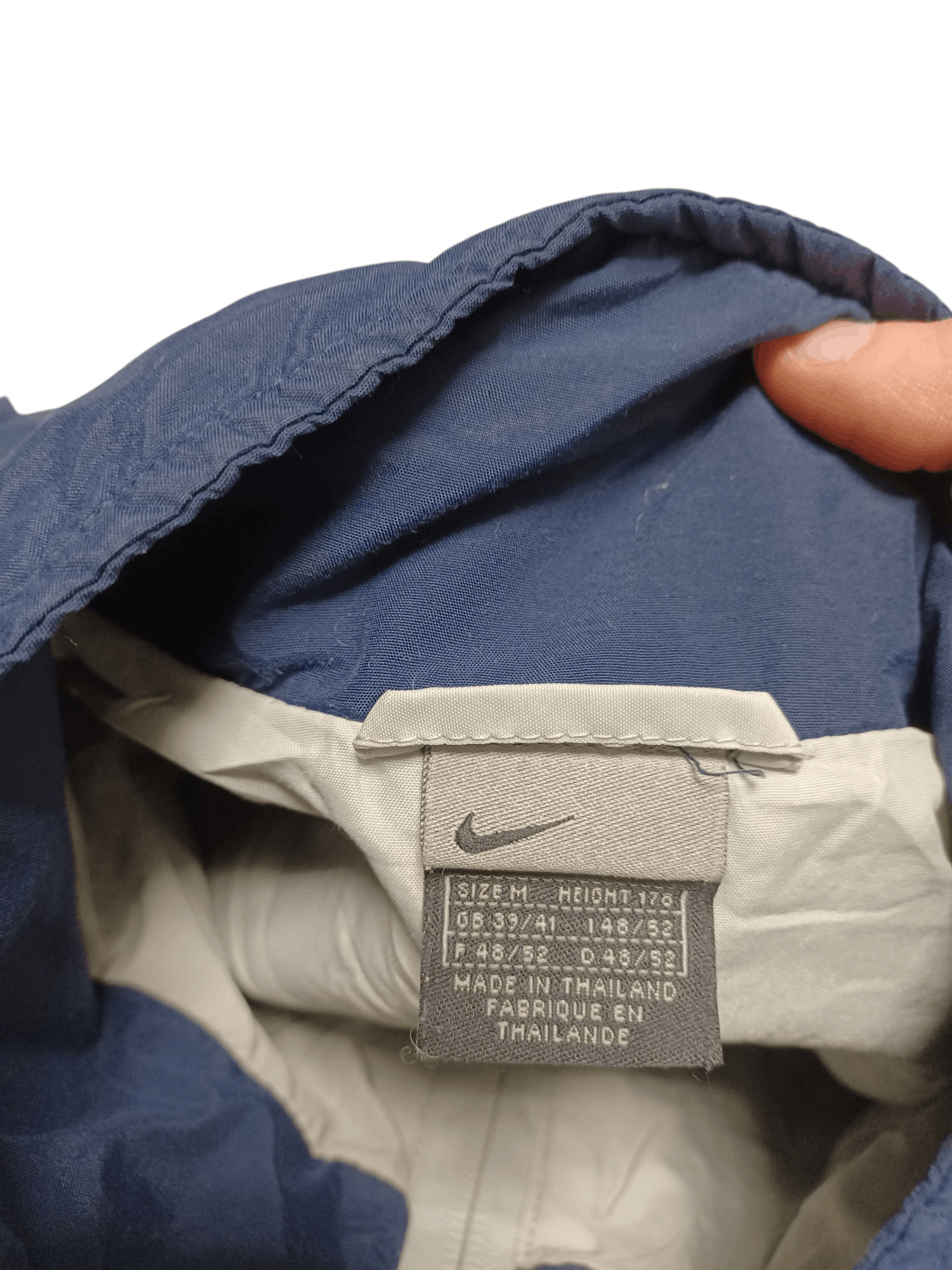 Nike NIKE VINTAGE 2000 NYLON DRILL TRACK JACKET Size US M / EU 48-50 / 2 - 4 Thumbnail