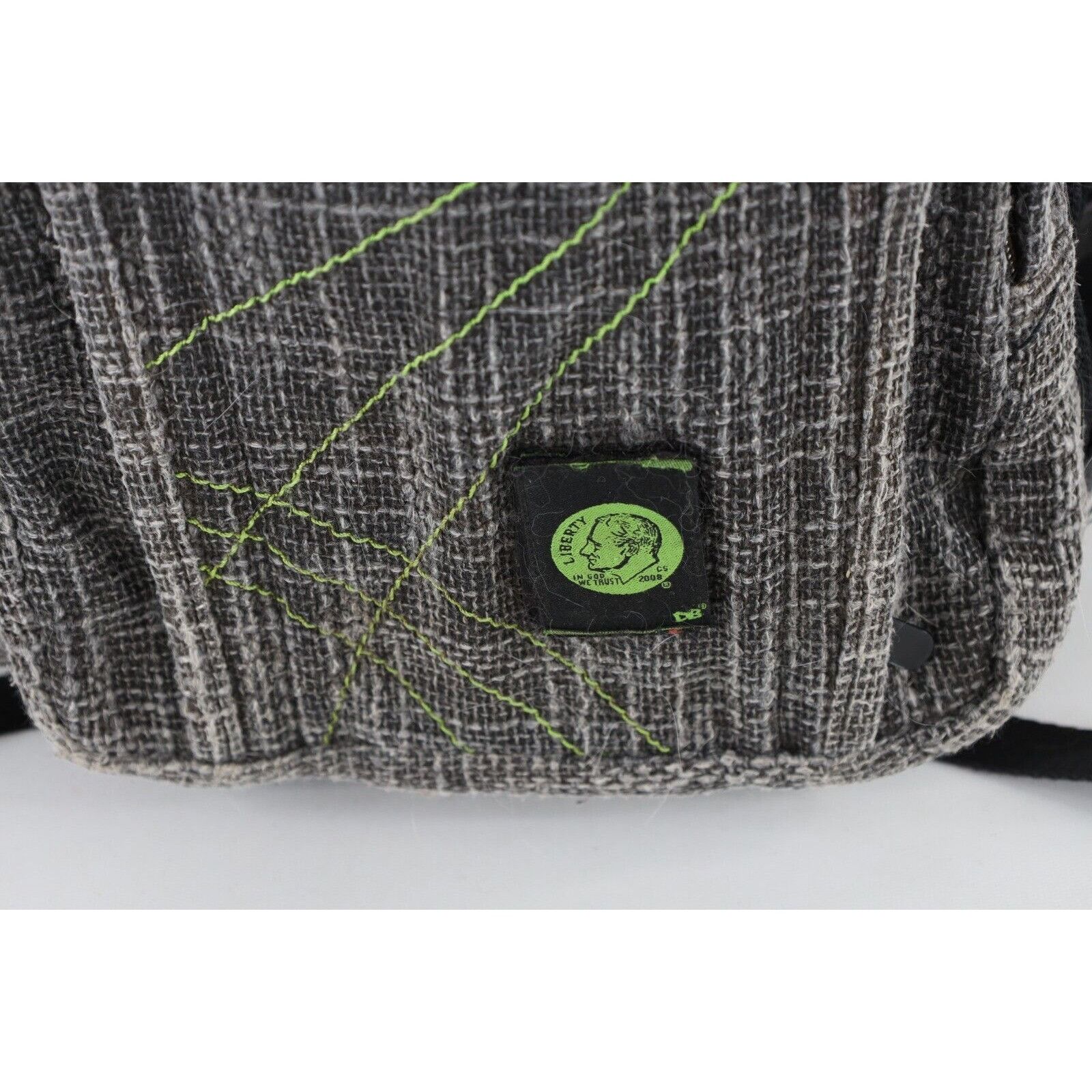 Vintage Vintage Y2K Streetwear Dime Bags Skateboarding Hemp Backpack Size ONE SIZE - 2 Thumbnail