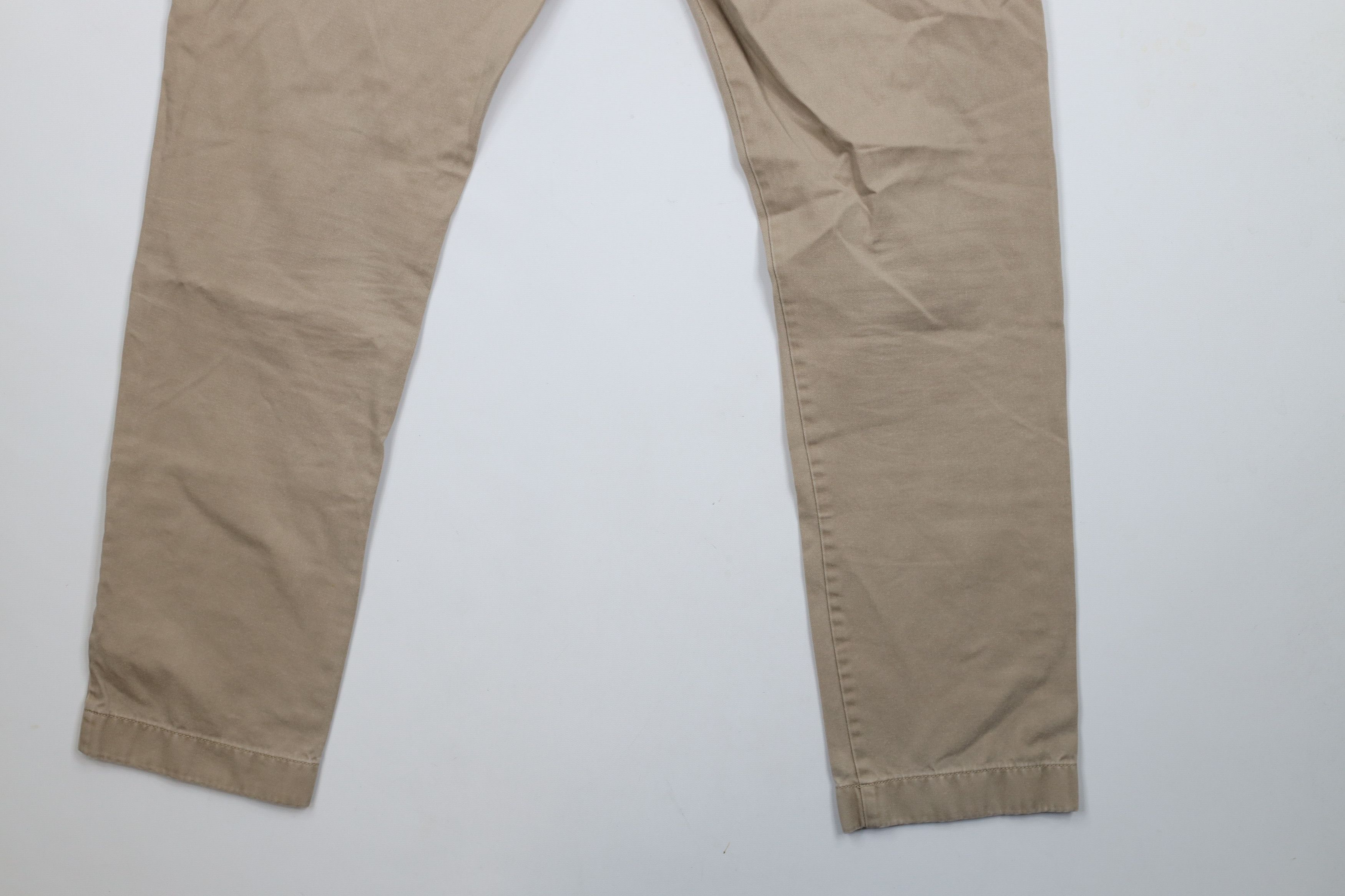 J.Crew × Vintage J Crew The Driggs Slim Fit Chino Pants Trousers Beige Cotton Size US 32 / EU 48 - 11 Thumbnail