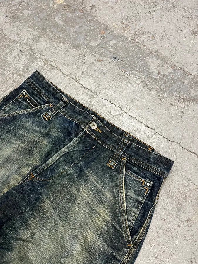 Dolce & Gabbana 2000s Dolce & Gabbana Navy Faded Denim Jeans Size US 33 - 7 Thumbnail