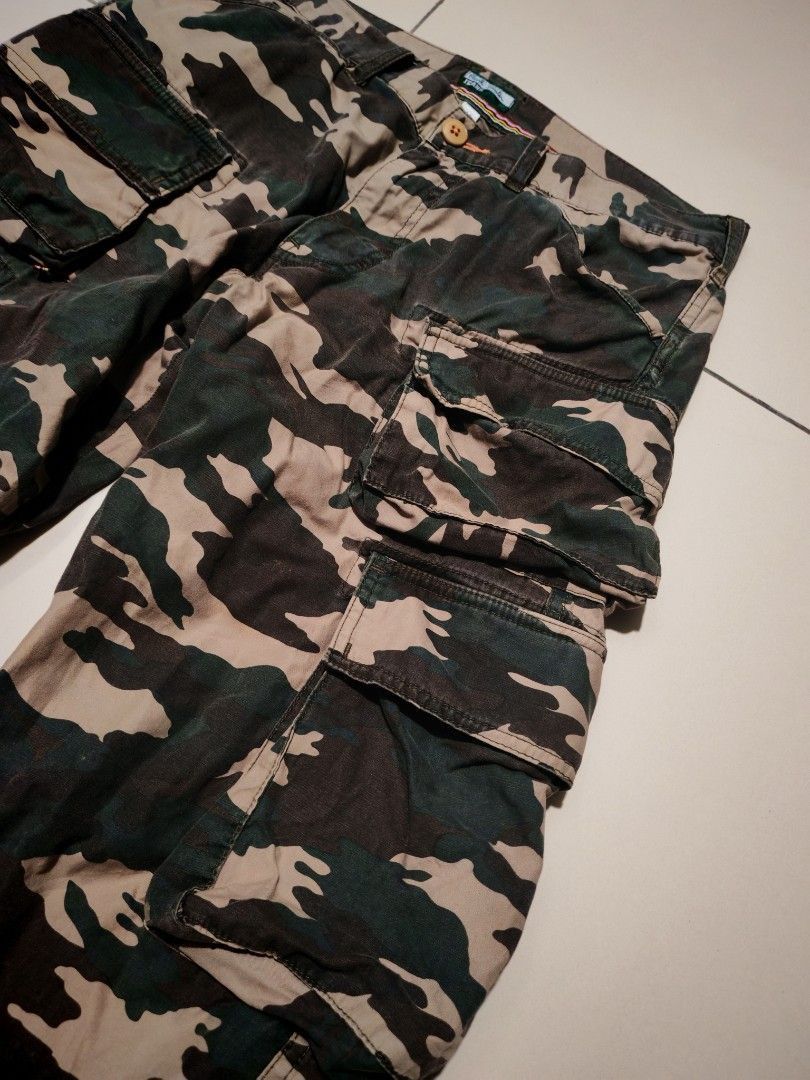 Paul Smith Paul Smith Jeans 8 Pocket Camo Cargo Pants Size US 32 / EU 48 - 6 Thumbnail