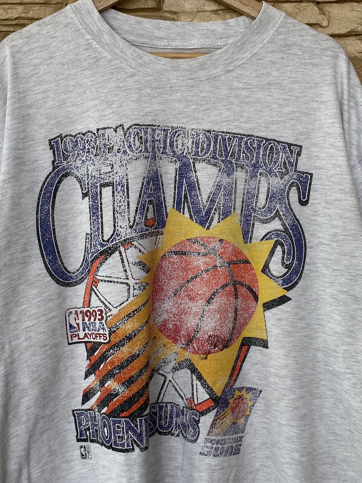 NBA Rare Mitchell & Ness 1993 Phoenix Suns Oversized Tees Size US XL / EU 56 / 4 - 4 Thumbnail