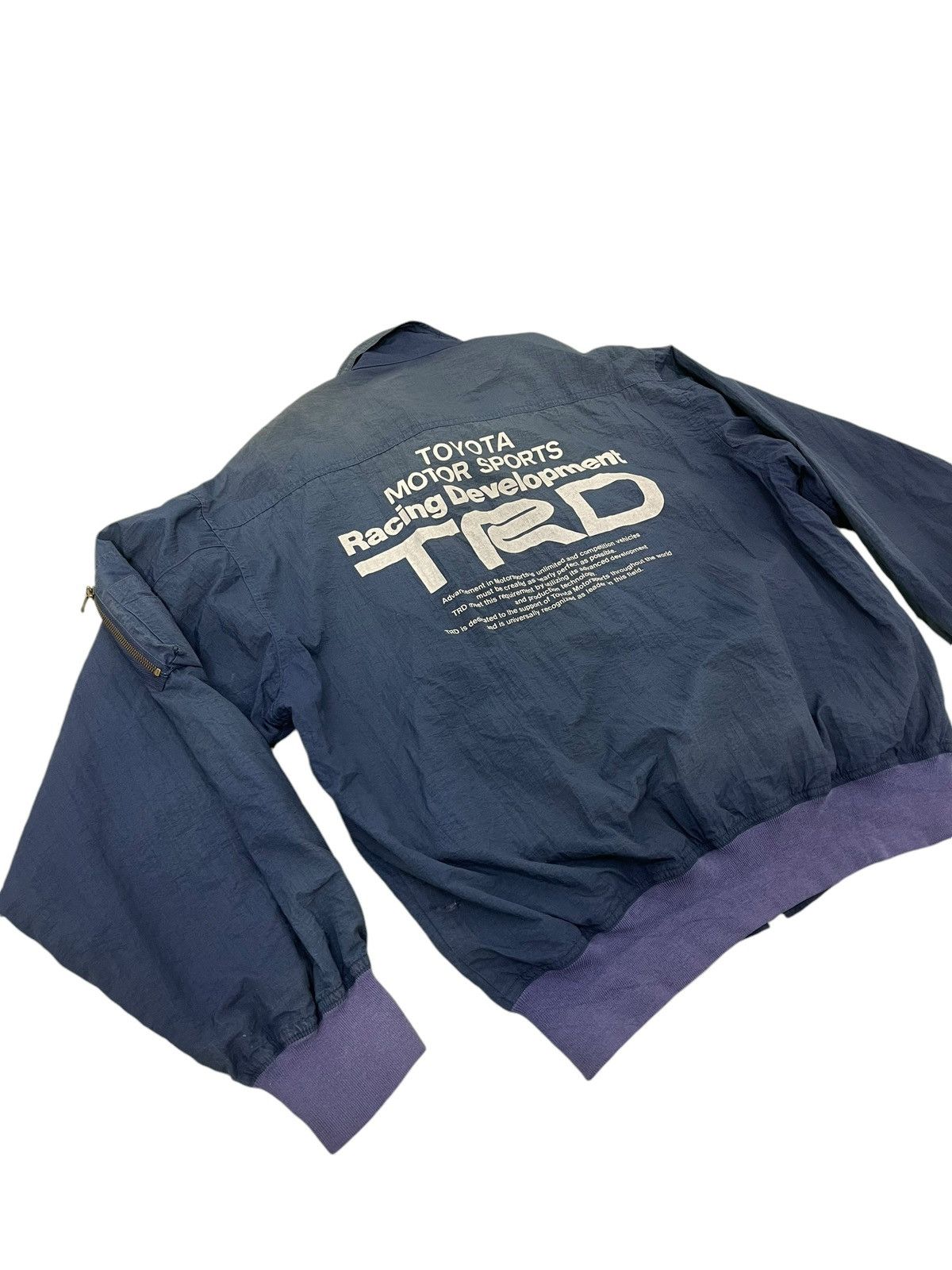 Sports Specialties Toyota TRD Racing Development Bomber Jacket Sunfaded 5🟩9 Size US L / EU 52-54 / 3 - 4 Thumbnail