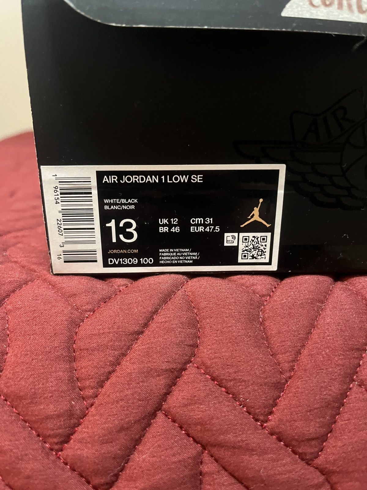 Jordan Brand × Nike Air Jordan 1 Low SE “Concord” Size US 13 / EU 46 - 7 Thumbnail