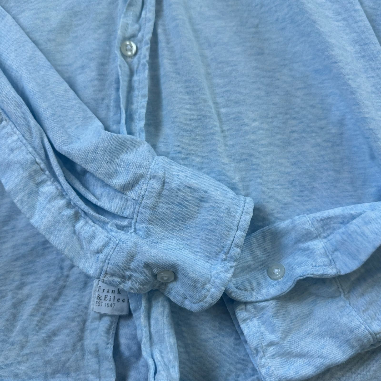 Frank & Eileen Frank & Eileen Tee Lab Essentials Jersey Button Down Shirt Size XS / US 0-2 / IT 36-38 - 5 Thumbnail
