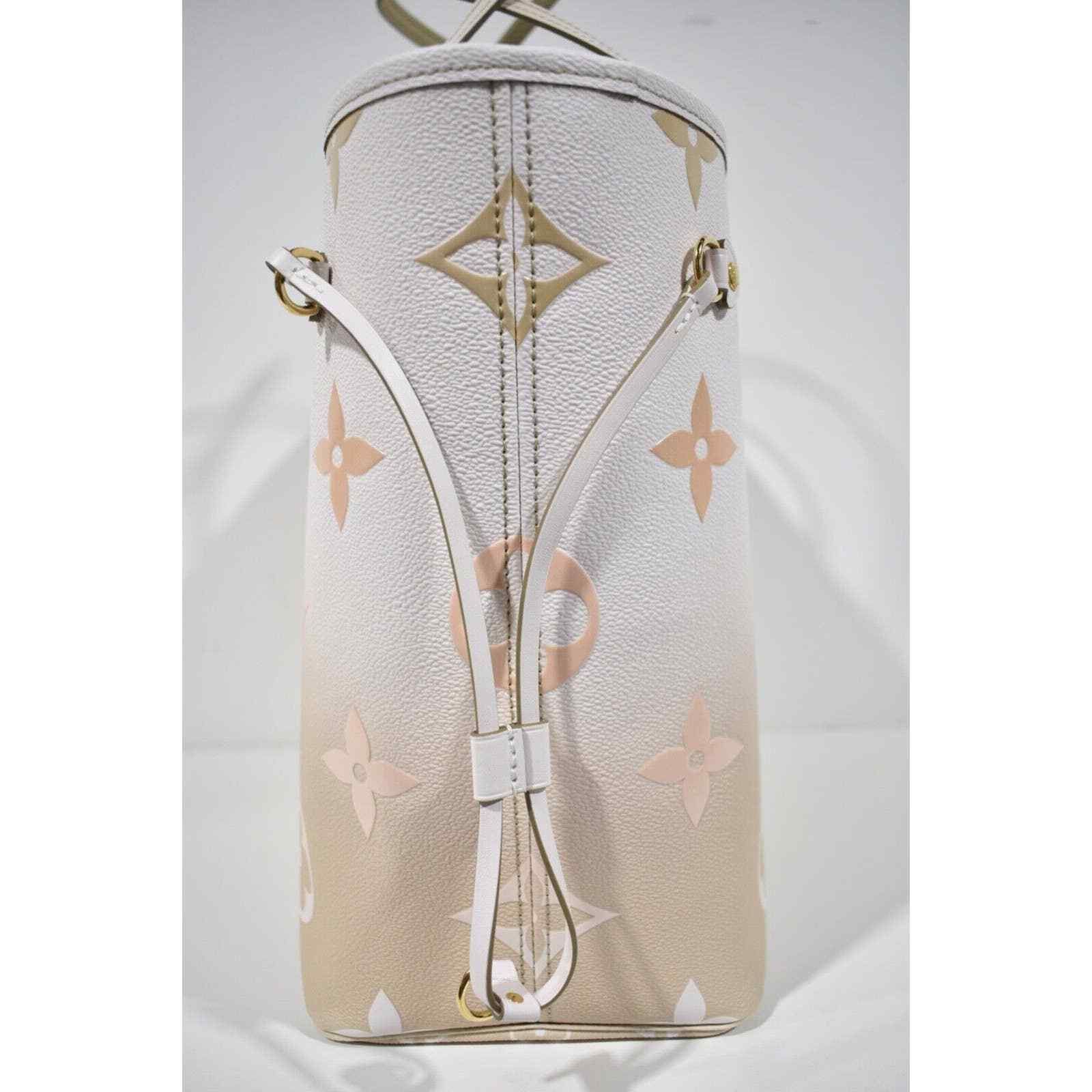 Louis Vuitton Louis Vuitton Neverfull Beige Tote Top Handle Shoulder Bag Size ONE SIZE - 8 Thumbnail