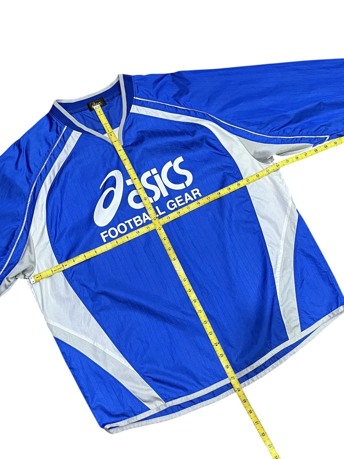 Asics 🔥 90’s ASICS FOOTBALL GEAR Big Spellout Trainer Windbreaker Size US M / EU 48-50 / 2 - 7 Thumbnail