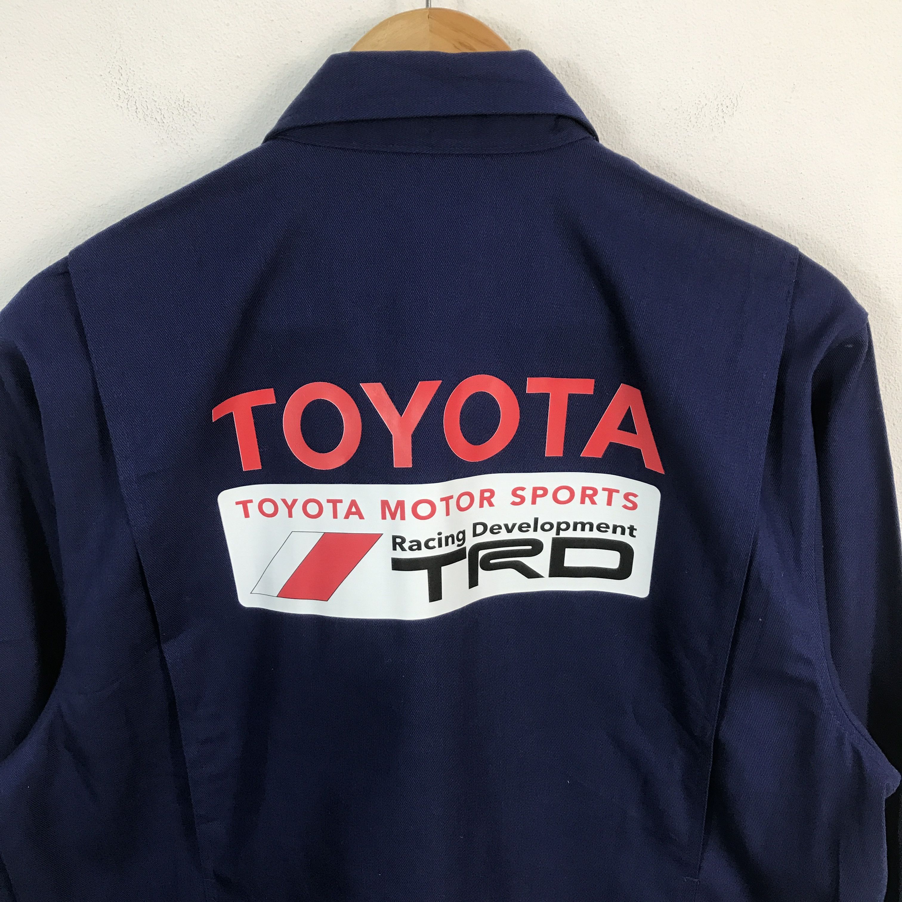 Japanese Brand Vtg toyota motorsports racing development trd custom jacket Size US L / EU 52-54 / 3 - 4 Thumbnail