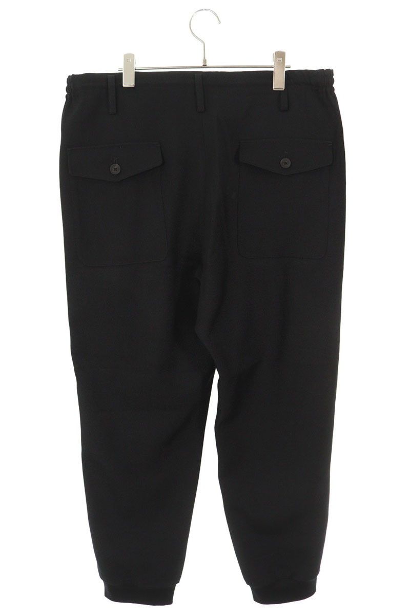 Yohji Yamamoto Yohji Yamamoto POUR HOMME // Wool rib long pants Size US 35 - 2 Thumbnail