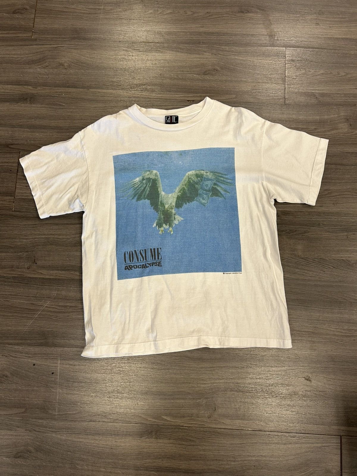 Saint Michael SAINT MICHAEL CONSUME TEE WHITE Size US XL / EU 56 / 4 - 1 Thumbnail