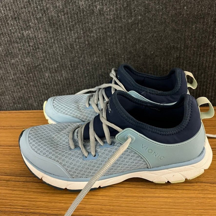 Vionic Vionic Women's London Blue Sneakers Size 8 Casual Breathable Size US 8 / IT 38 - 3 Thumbnail