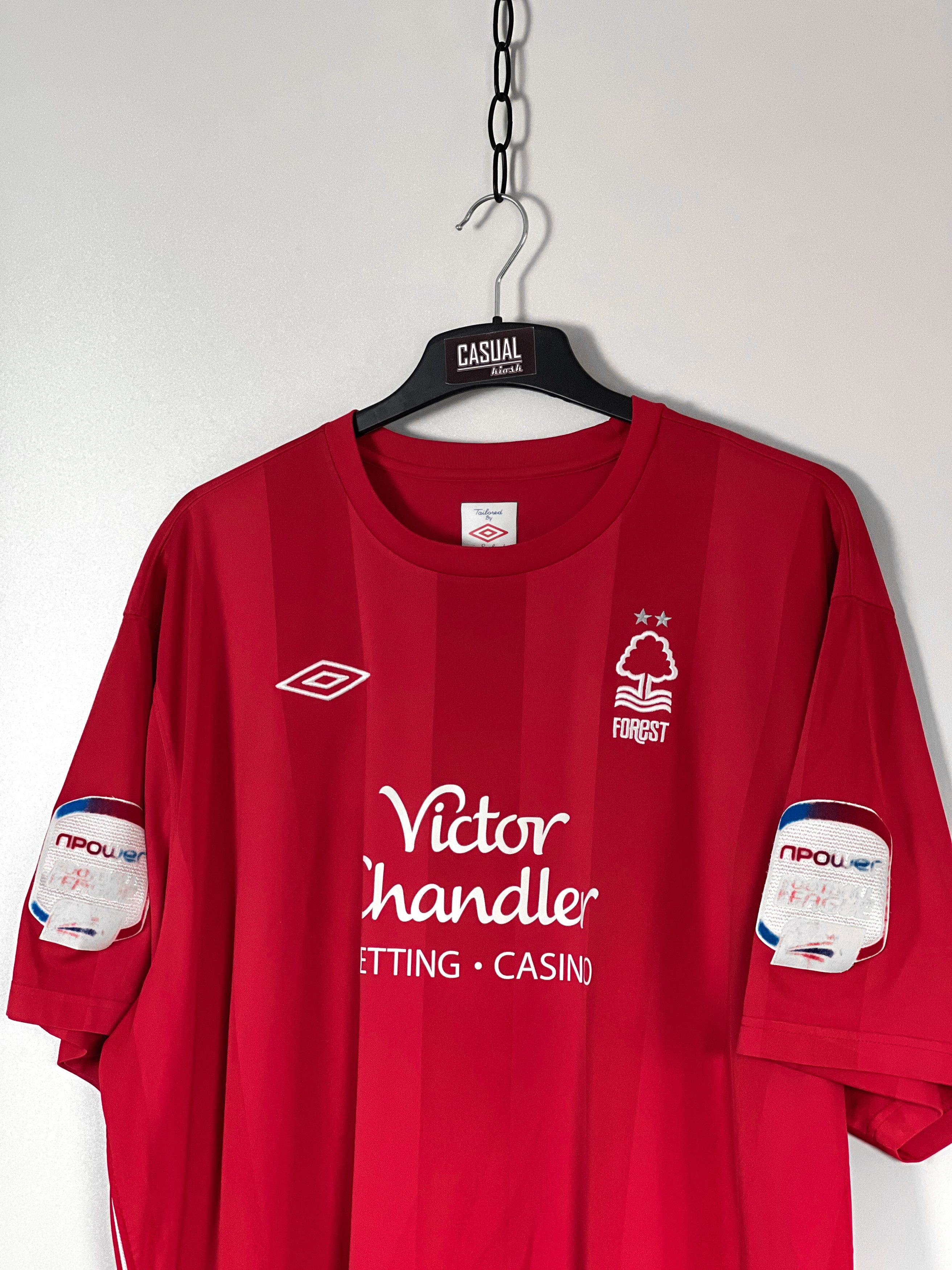 Umbro Umbro x Nottingham Forest F.C. Custom Name T-Shirt (2011–12) Size US XXL / EU 58 / 5 - 8 Thumbnail