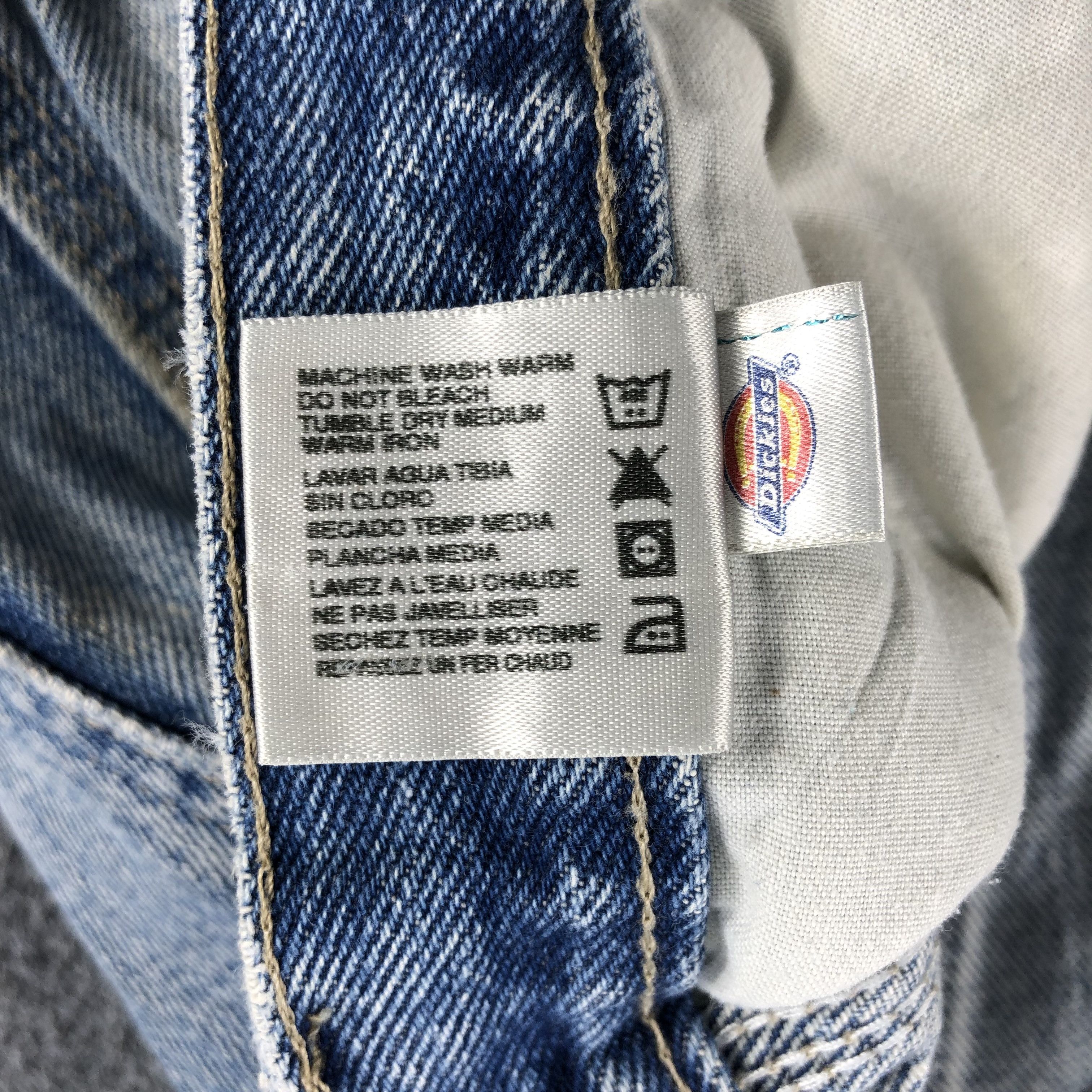 Dickies Vintage Light Wash Dickies Jeans-JM1040 Size US 34 / EU 50 - 10 Thumbnail