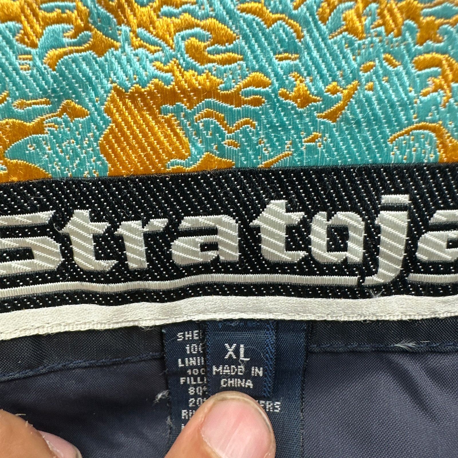 Other Vintage Stratojac Goose Down Puffer Parka Jacket XL Navy Size US XL / EU 56 / 4 - 2 Thumbnail