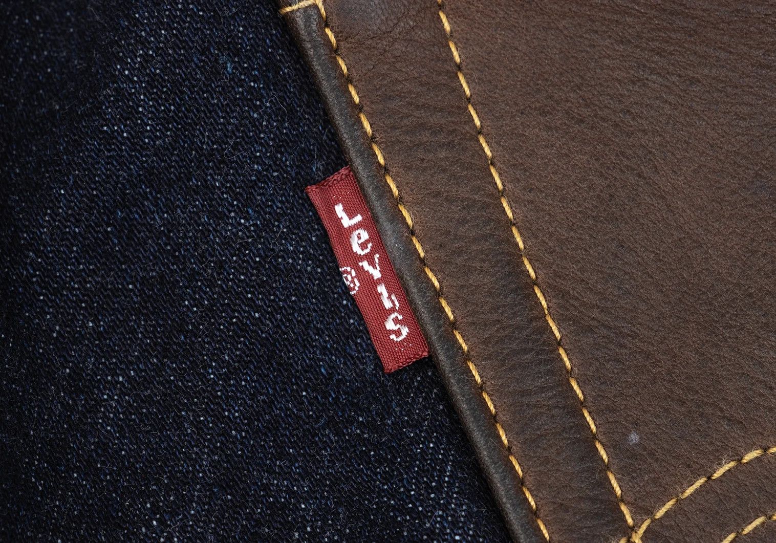 Junya Watanabe Indigo Denim Pants with Leather Patch Pocket Size US 36 / EU 52 - 15 Thumbnail