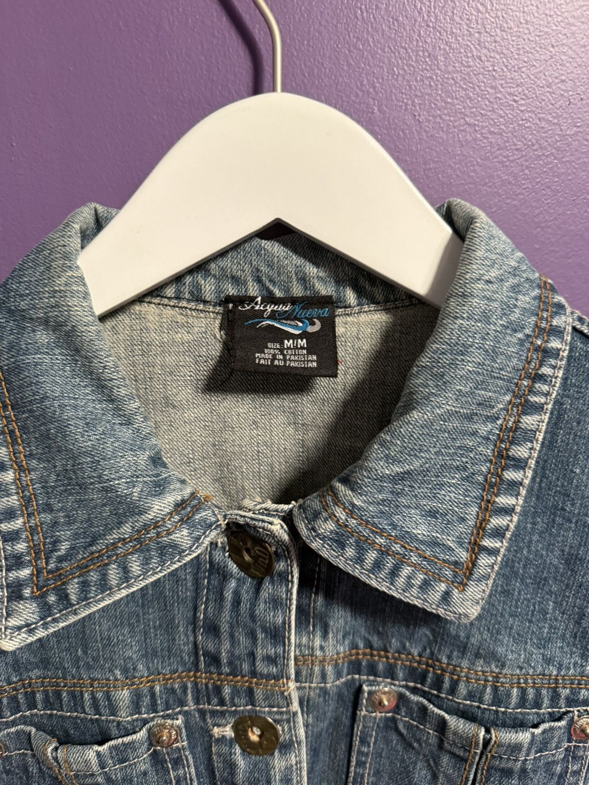 Japanese Brand Bondage Jean Jacket Multi Pocket Detailed Rare Light Wash Size M / US 6-8 / IT 42-44 - 4 Thumbnail