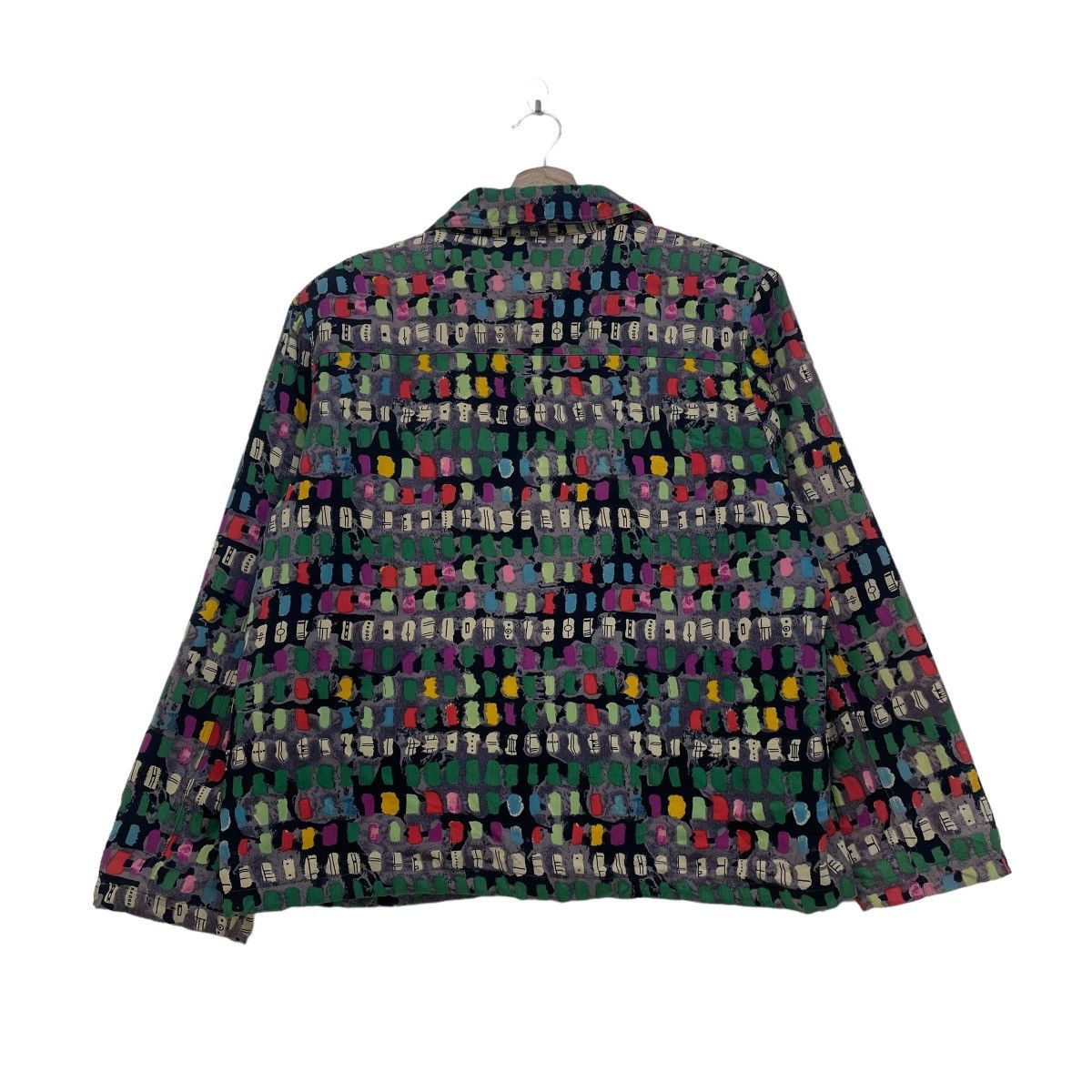 Hypebeast 🔥Nice Design Japanese Designer Bouguet FullPrint Jacket Size M / US 6-8 / IT 42-44 - 2 Thumbnail