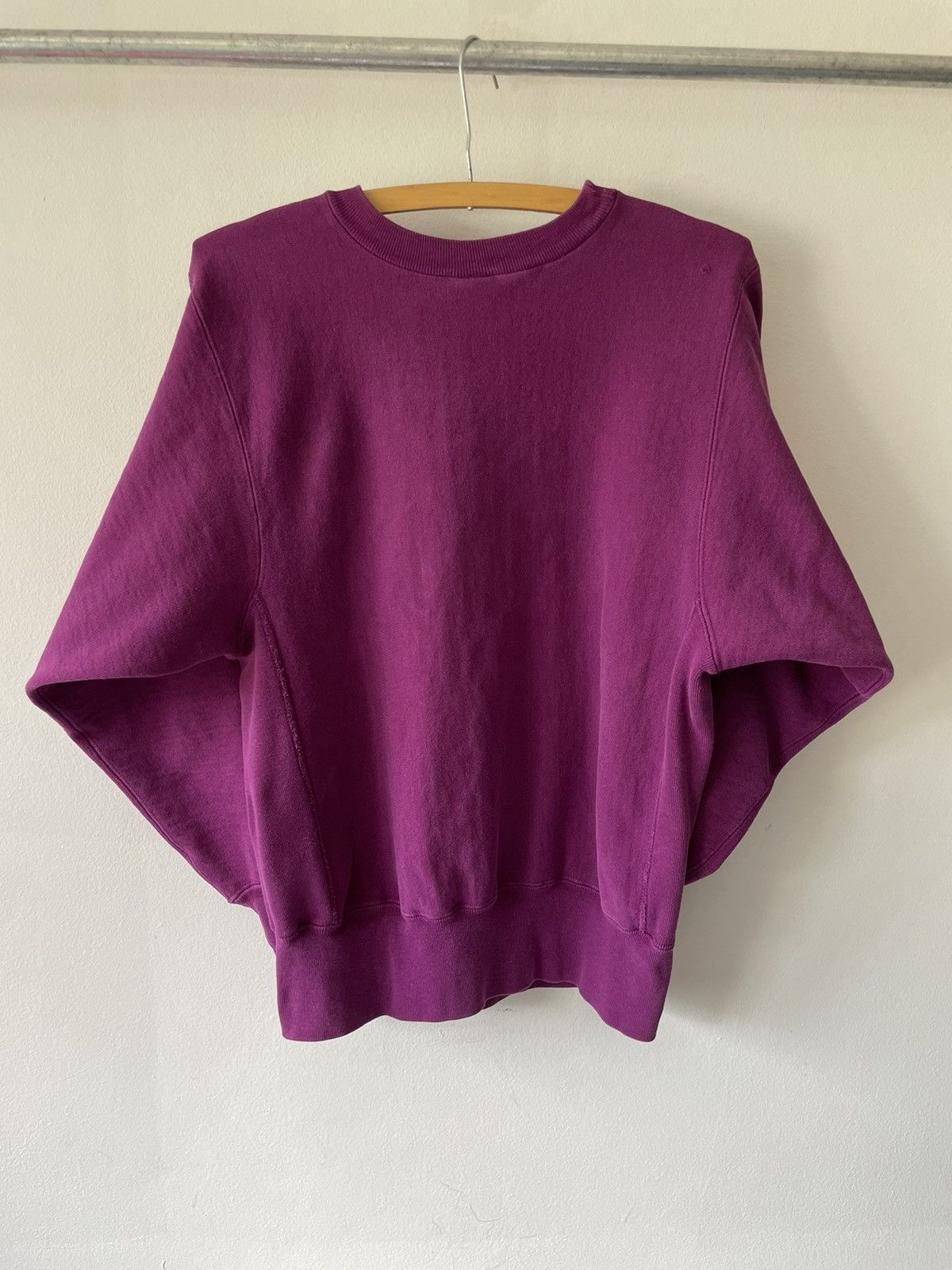Champion Vintage 90s Purple Champion Reverse Weave Sweatshirt Size US M / EU 48-50 / 2 - 10 Thumbnail