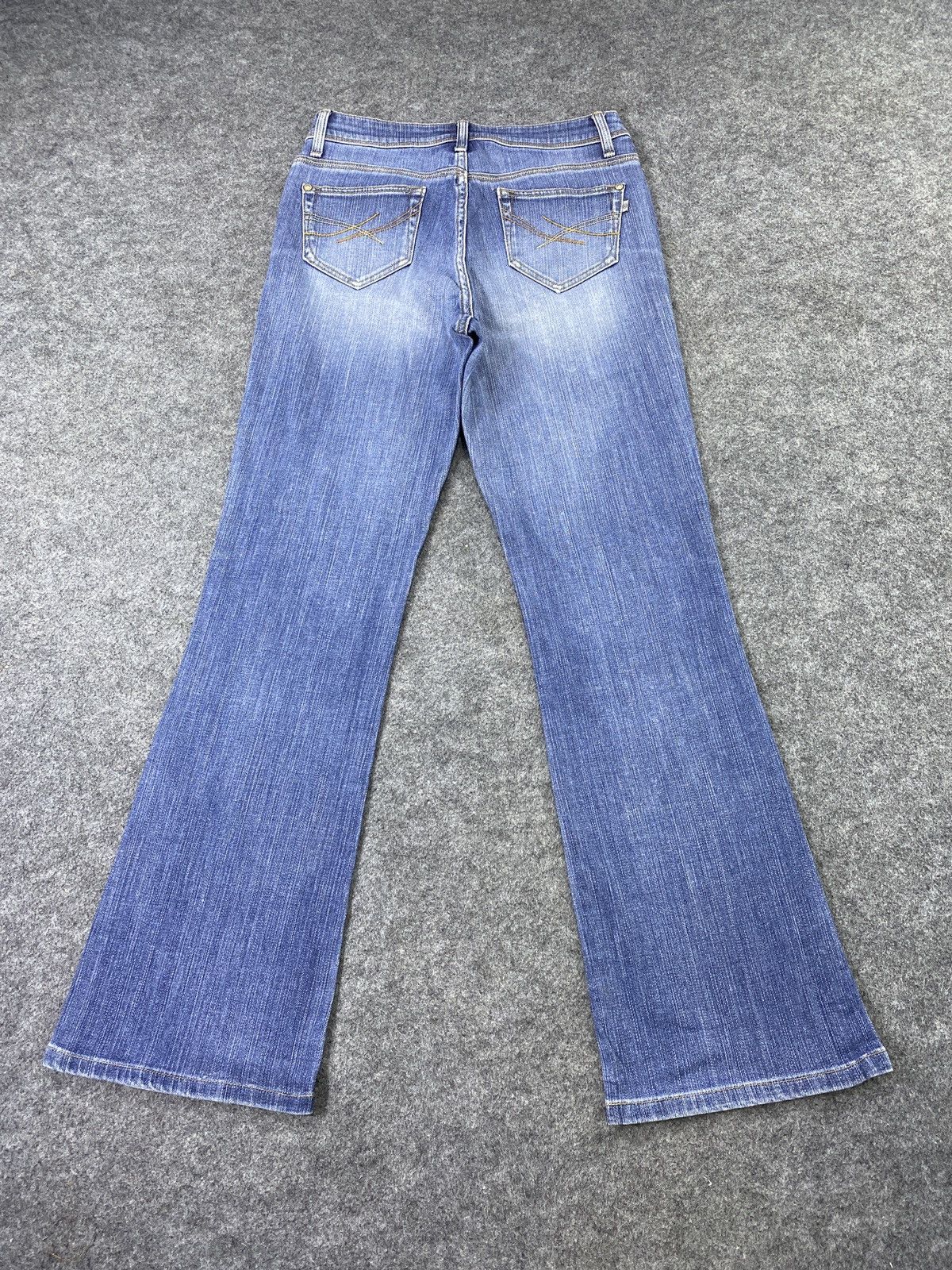 Japanese Brand Japanese Brand mrs.Jeana Flare Blue Wash Jeans - J1030 Size 27" / US 4 / IT 40 - 5 Thumbnail