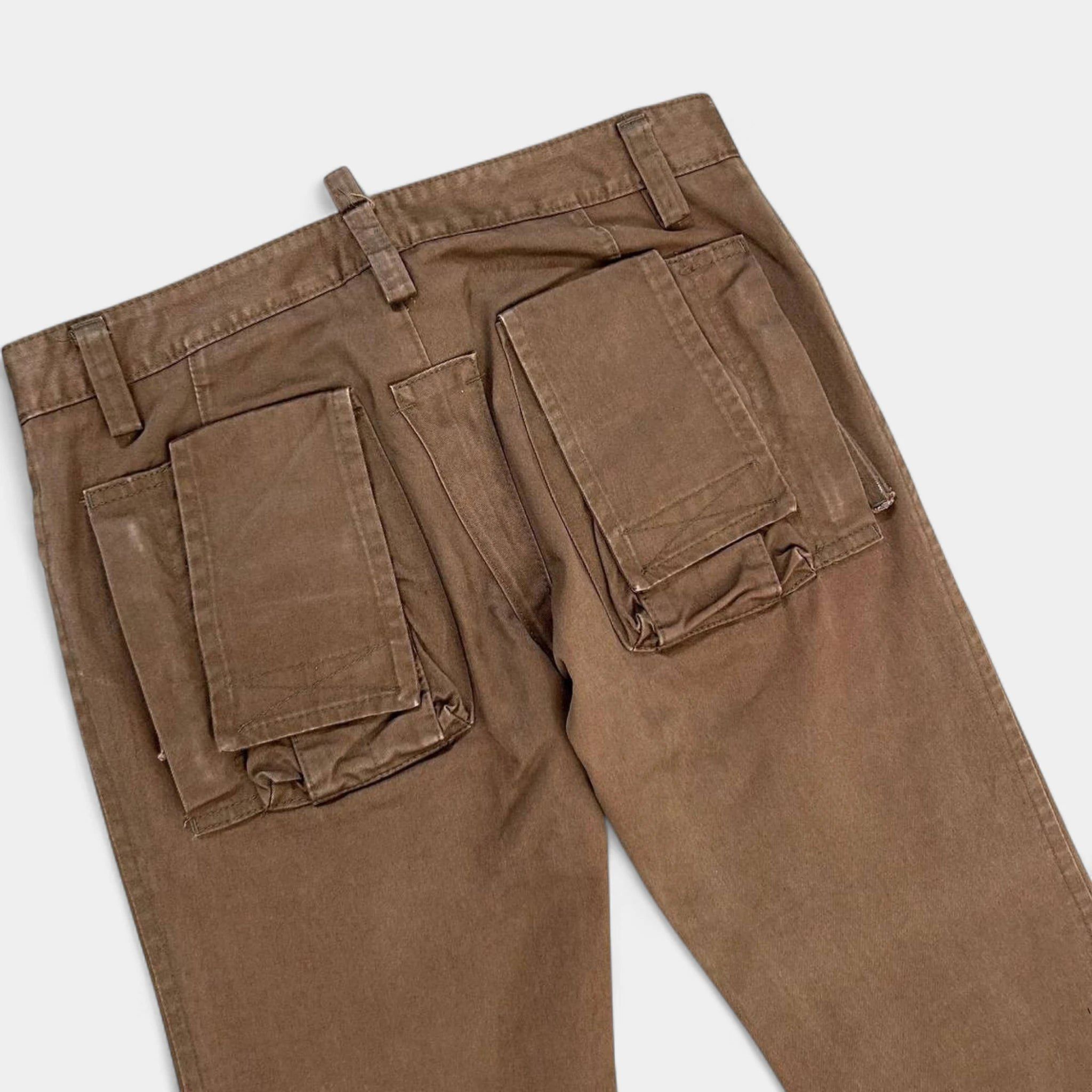 Dsquared2 Dsquared Brown Cargo Pants Size US 32 / EU 48 - 5 Thumbnail