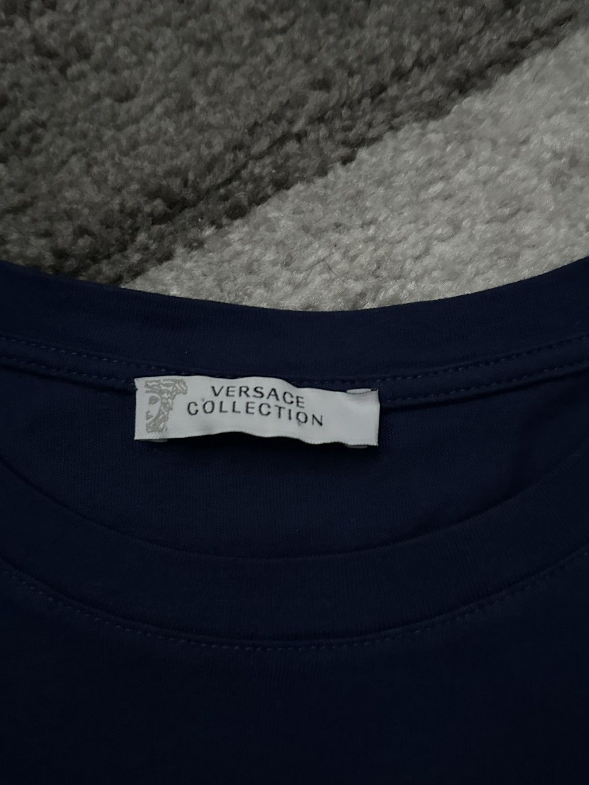 Versace Versace T shirt Blue/Gold Size US L / EU 52-54 / 3 - 2 Thumbnail