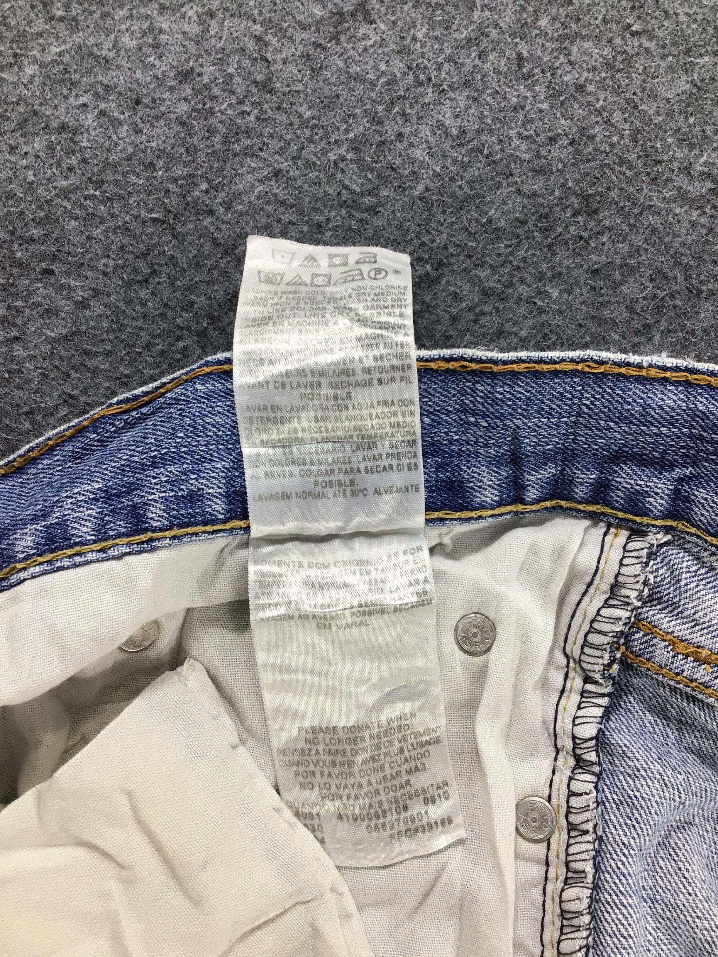 Levi's Vintage Levis 527 Jeans Dirty Blue Flare Denim KJ223 Size US 38 / EU 54 - 13 Thumbnail