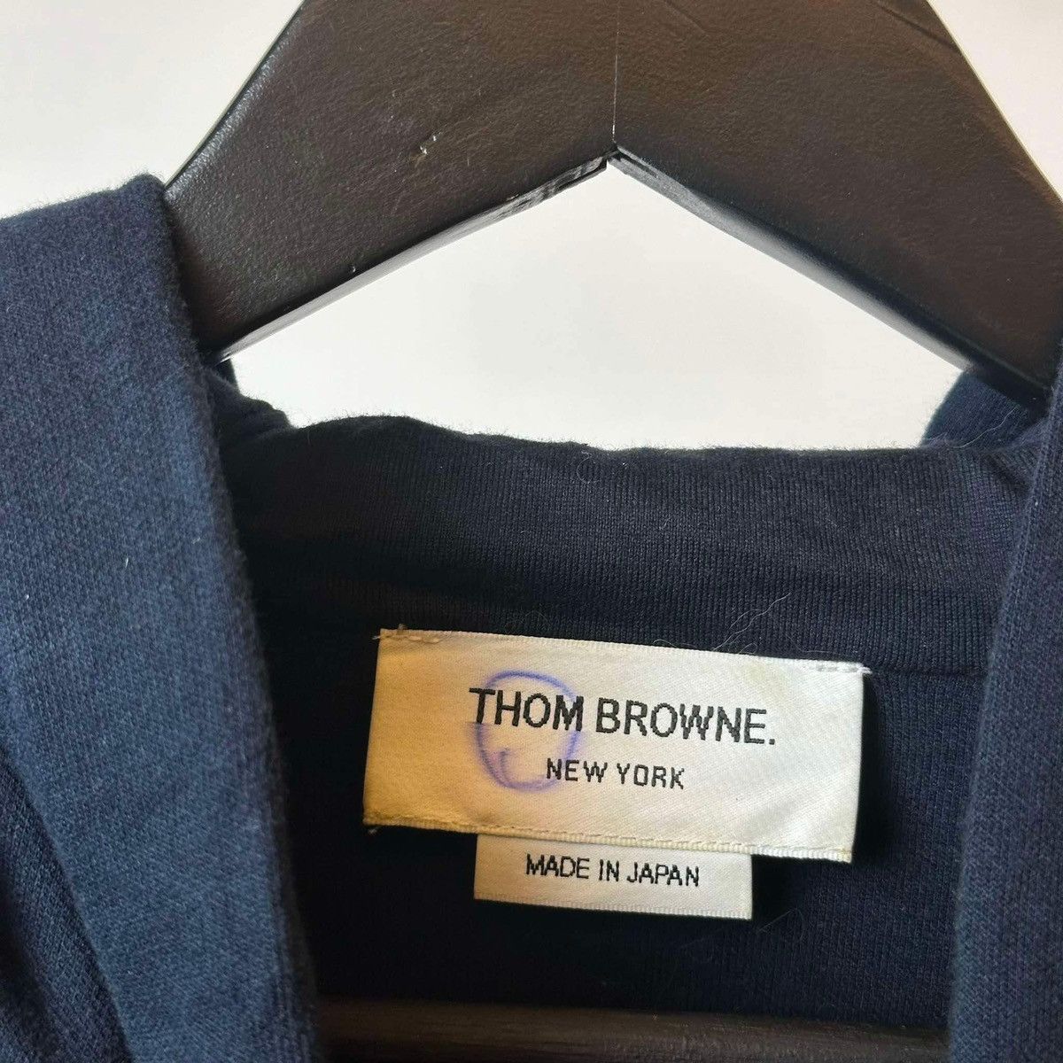 Thom Browne THOM BROWNE NAVY JACKET ZIP Size US L / EU 52-54 / 3 - 4 Thumbnail