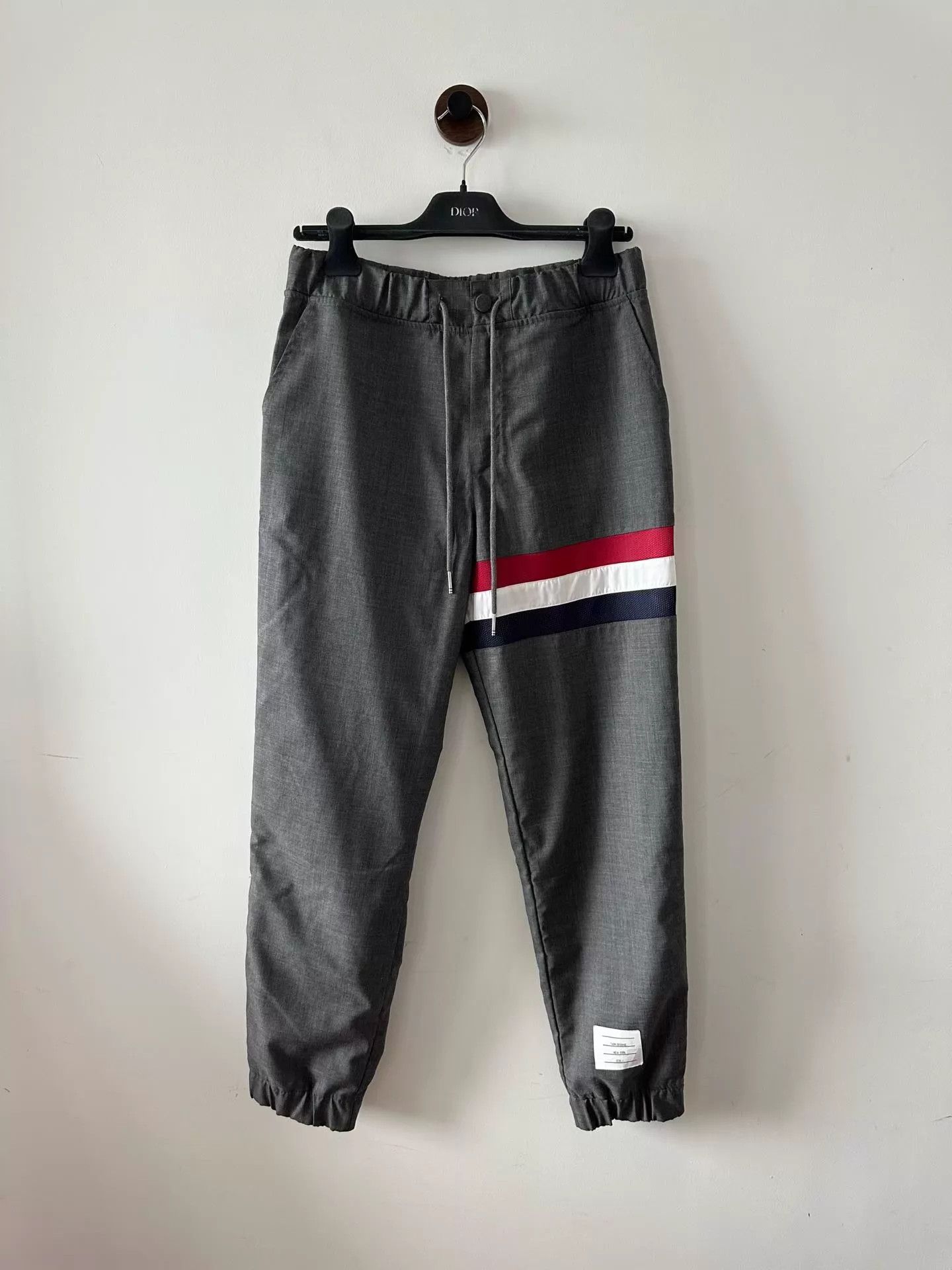 Thom Browne Thom Browne Tricolor Stripe Sweatpants 1 NWT Size US 29 - 1 Thumbnail