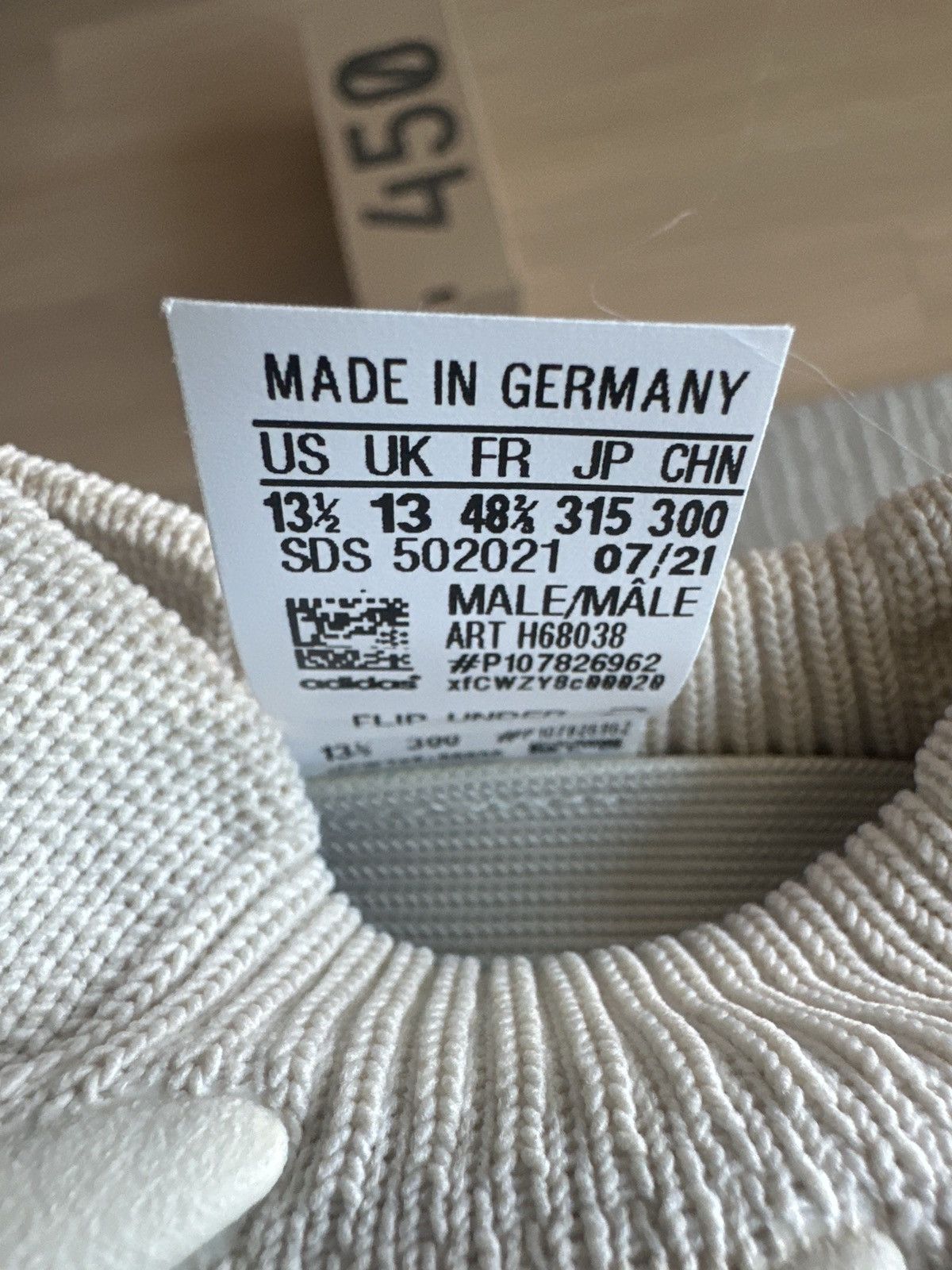 Adidas × Yeezy Adidas 450 Cloud White Size US 13 / EU 46 - 7 Thumbnail