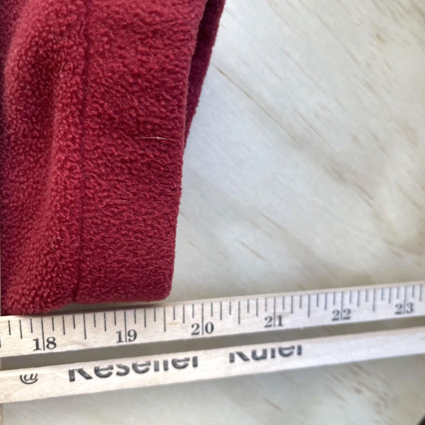 Vintage Columbia Jacket Womens M Red Full Zip Pockets Lightweight Outdoor Fleece Size M / US 6-8 / IT 42-44 - 6 Thumbnail