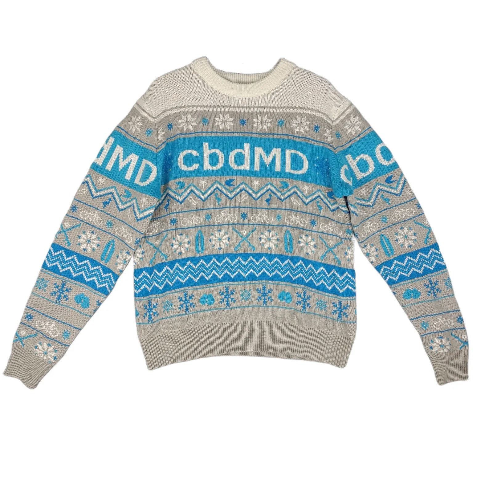 Other ROODY ORIGINALS Men's Fair Isle cbdMD CBD MD Winter Sweater Size US L / EU 52-54 / 3 - 1 Thumbnail