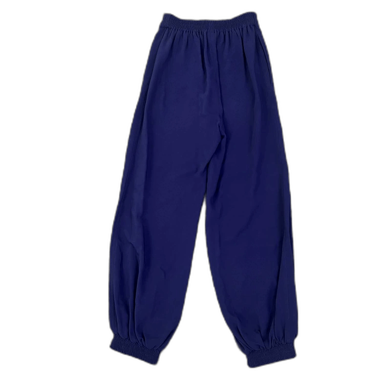 Gucci Gucci Silk Pants with Double G Gold Buckle-2505 Size 35" - 1 Thumbnail
