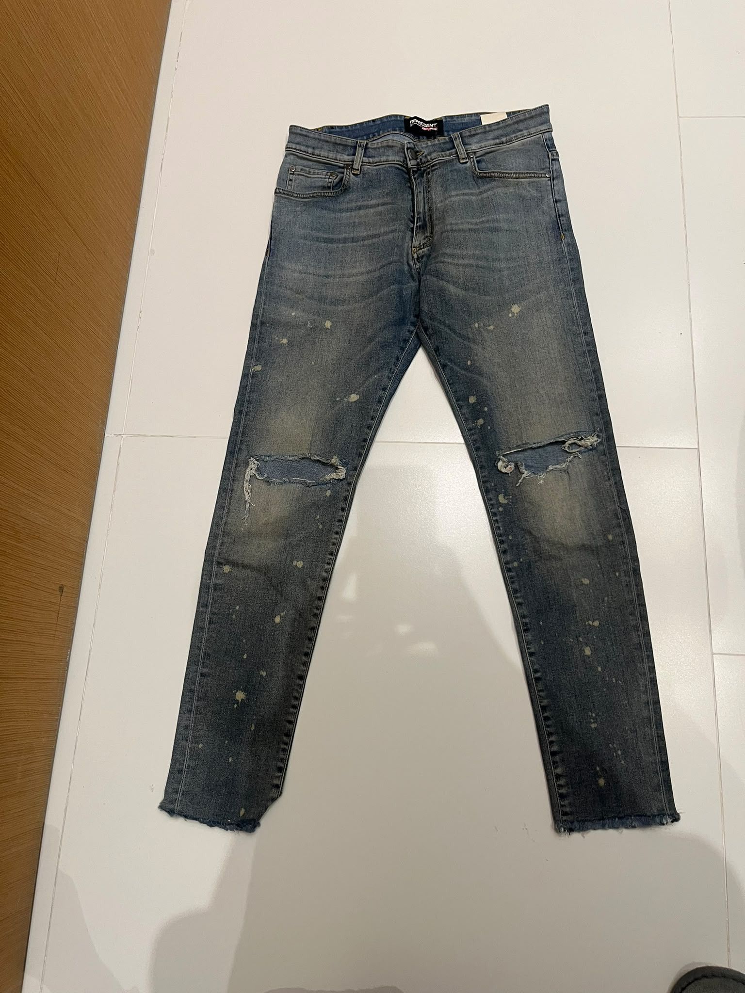 Represent Clo. Represent repairer selvedge denim | Grailed