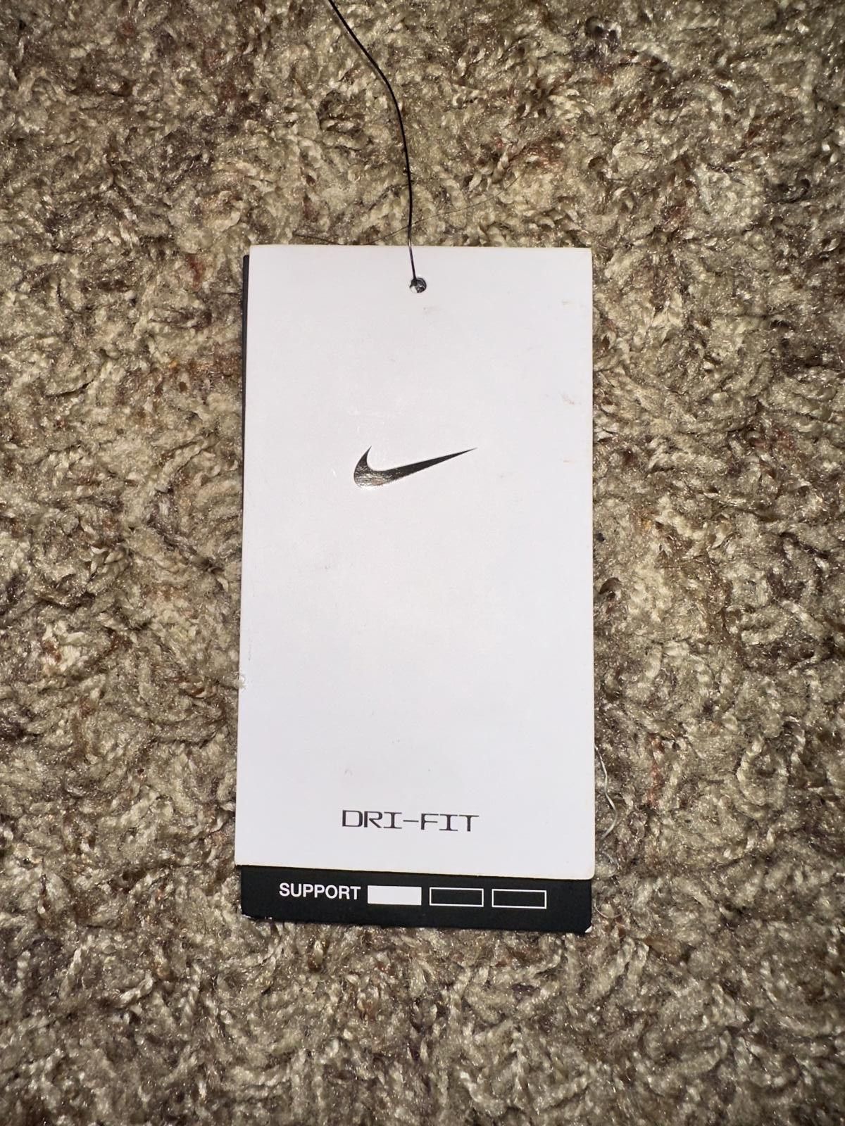 Nike Nike x Megan Thee Stallion Women's Medium-Support Non-Padded Sports Bra Black Size ONE SIZE - 9 Thumbnail