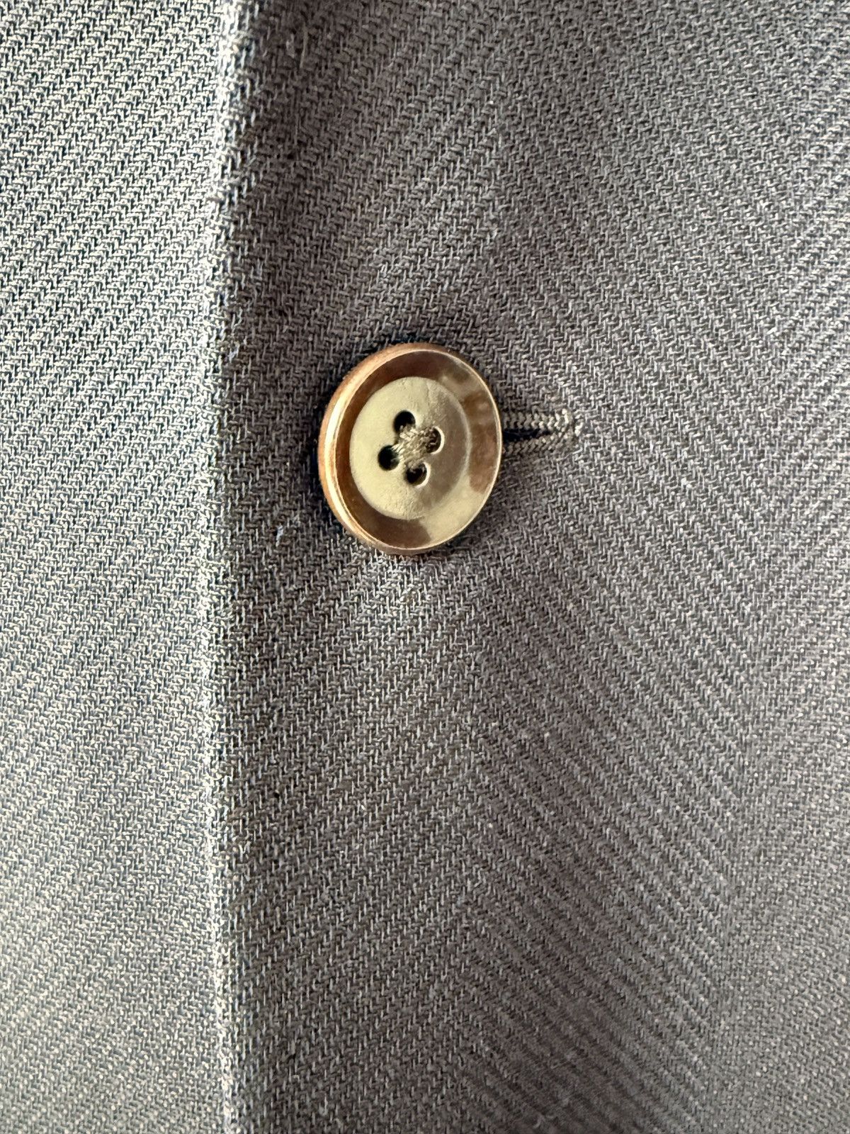 Ring Jacket Ring Jacket Mens Balloon Wool Japan Made 3 buttons Jacket Size 36R - 13 Thumbnail